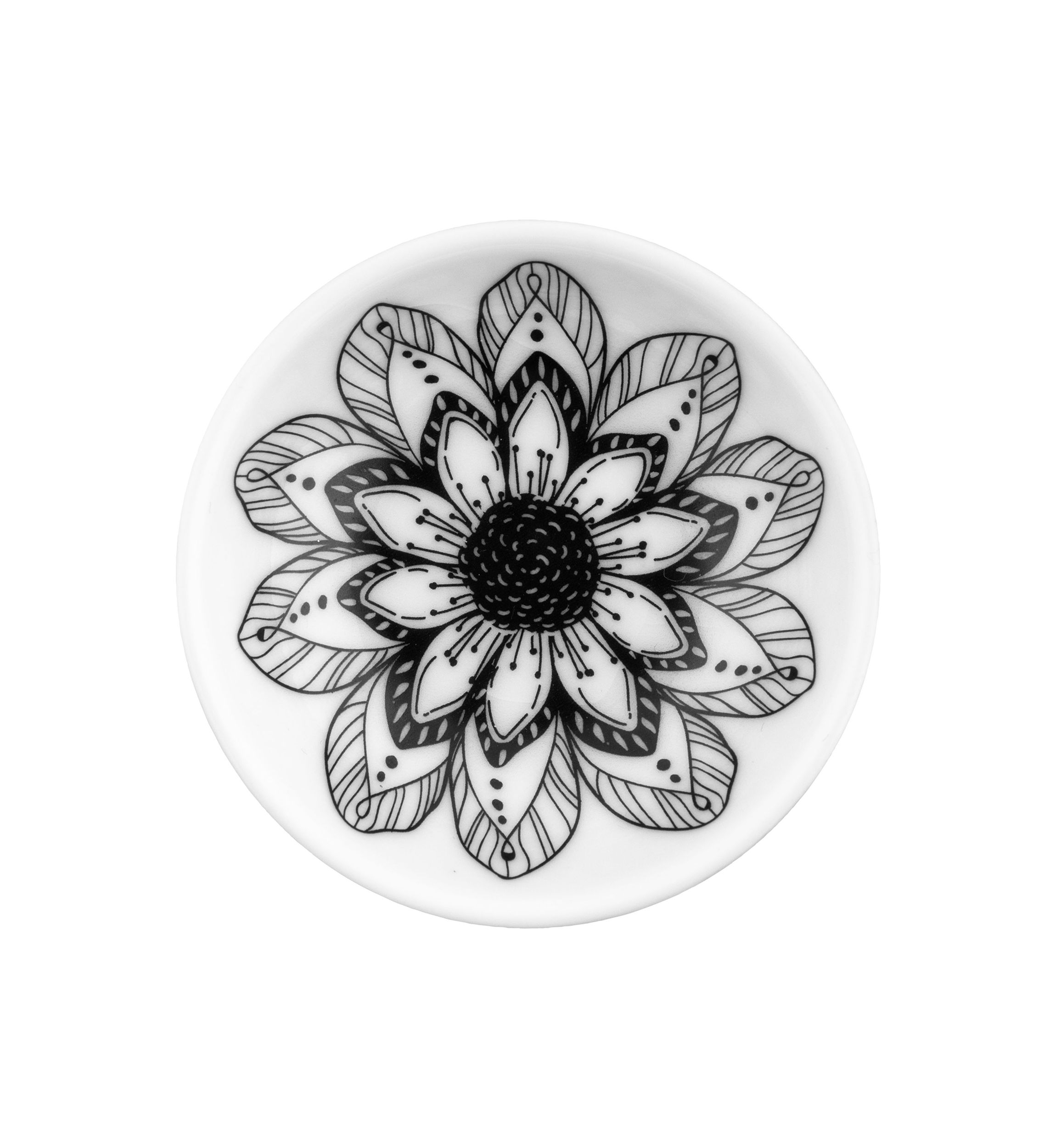 Boho Black and White Ring Bowl