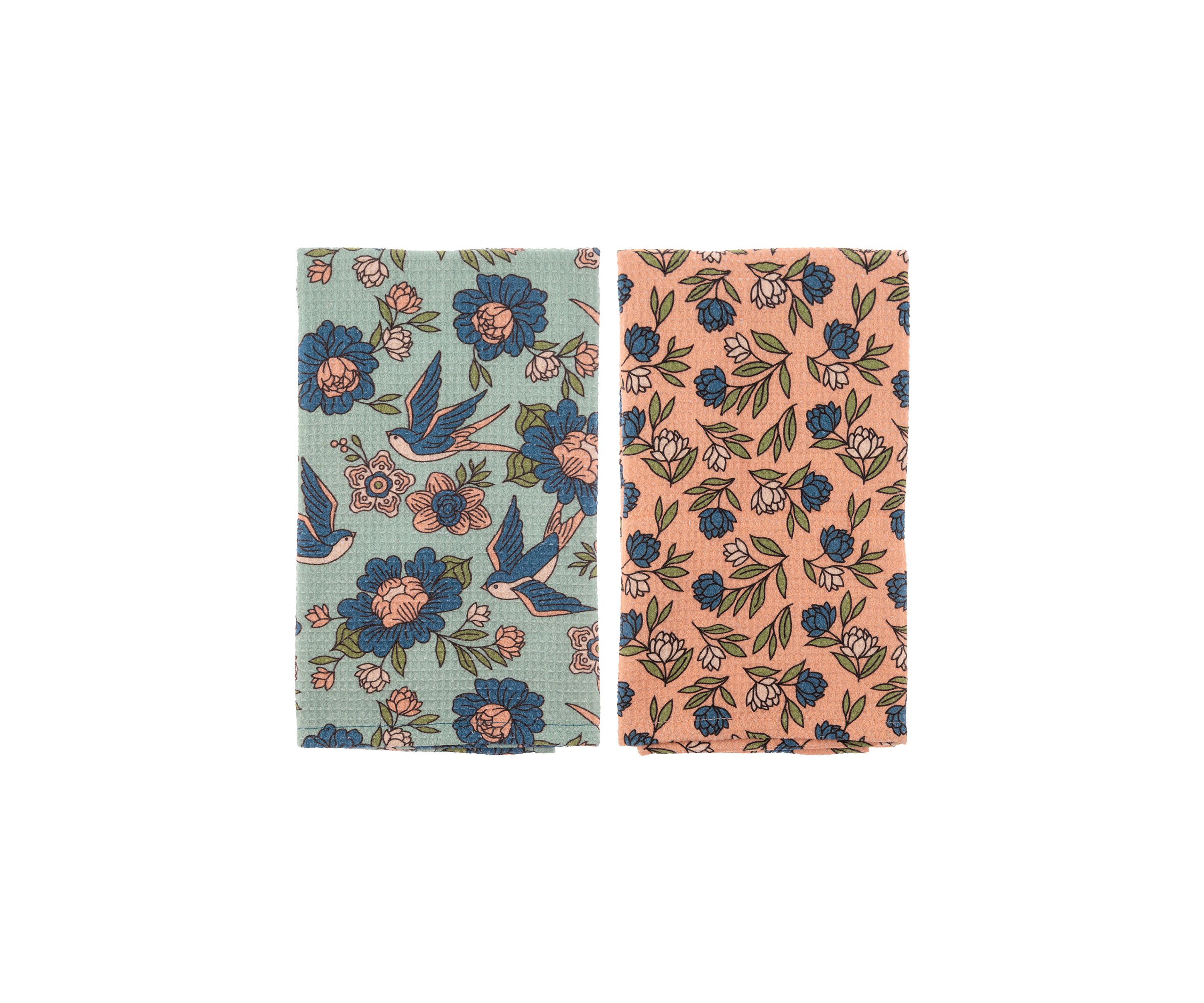 Waffle Weave Tea Towels - Set of 2