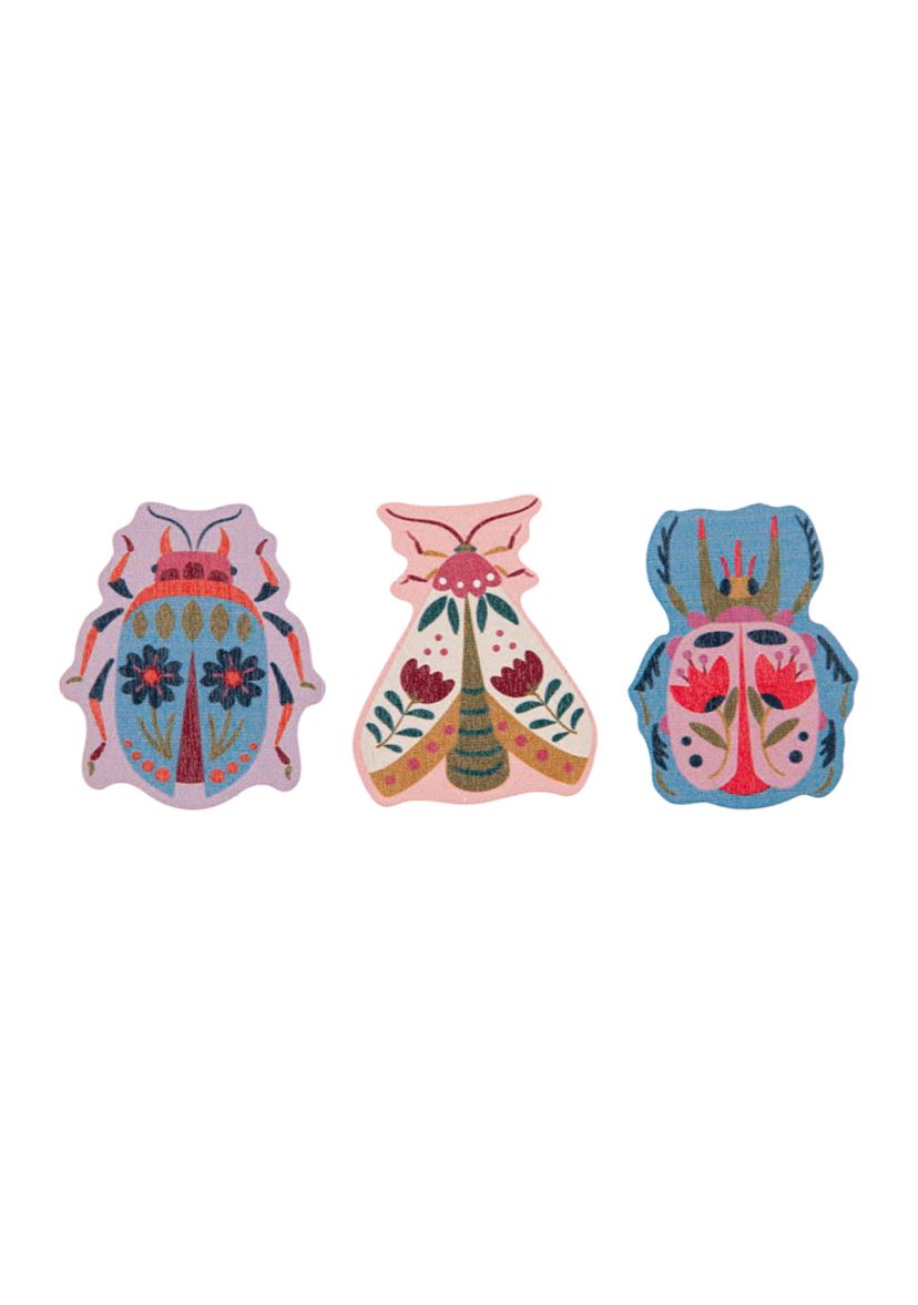 Unique Shaped Magnetic Chip Clips - 3 Pack