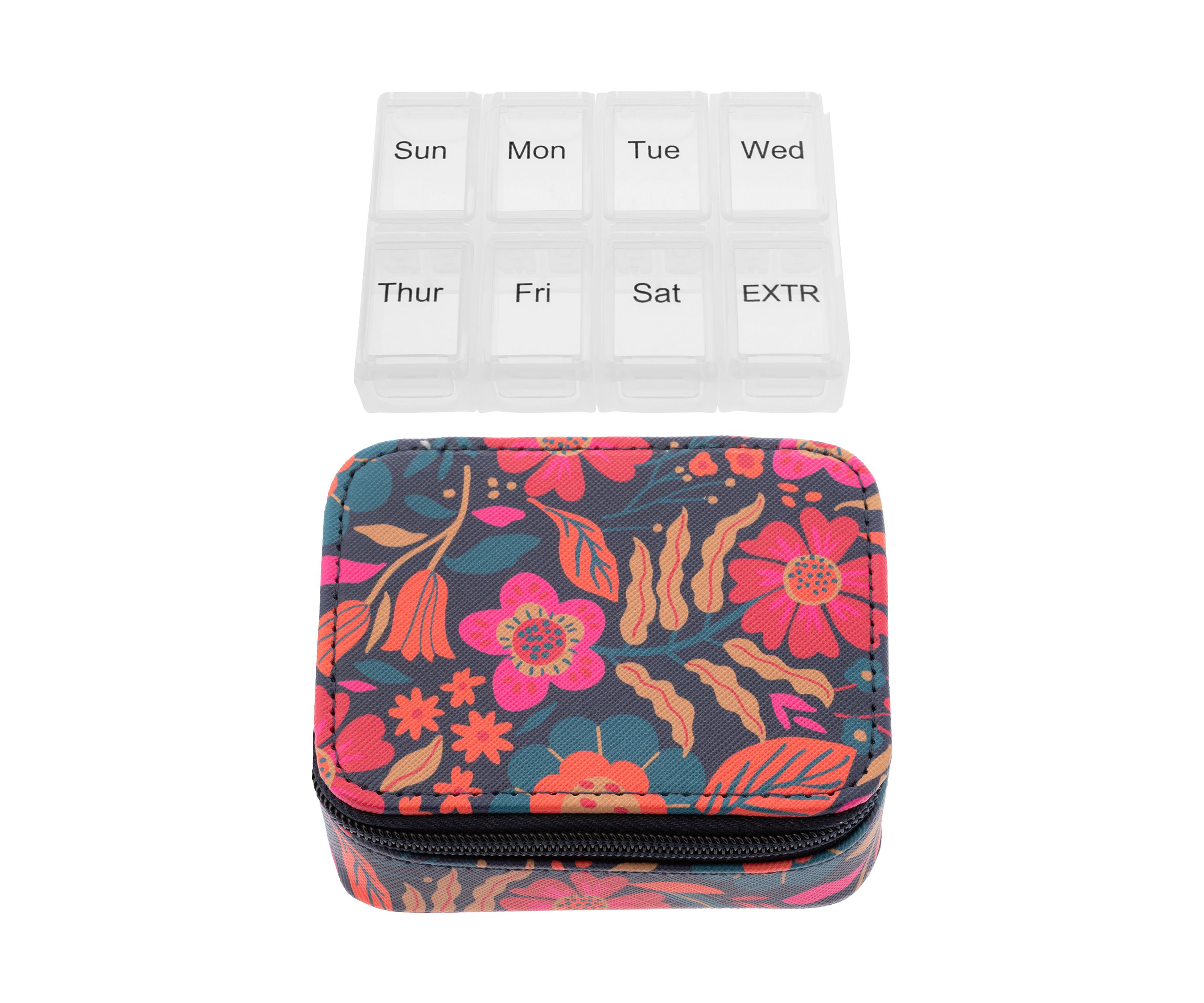 Travel Zip Pill Case 