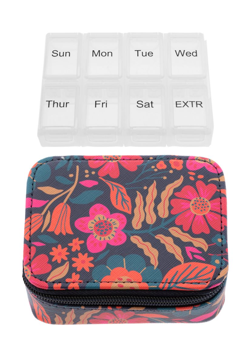Travel Zip Pill Case 