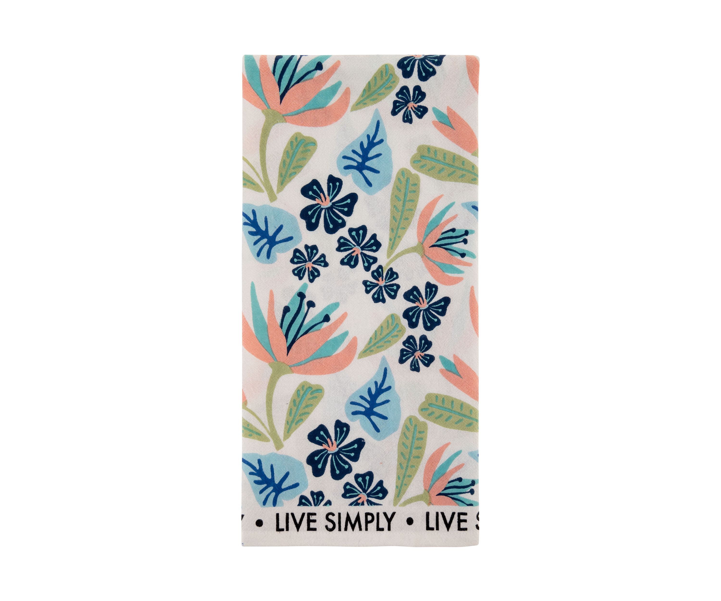 Shelly Live Simply Tea Towel