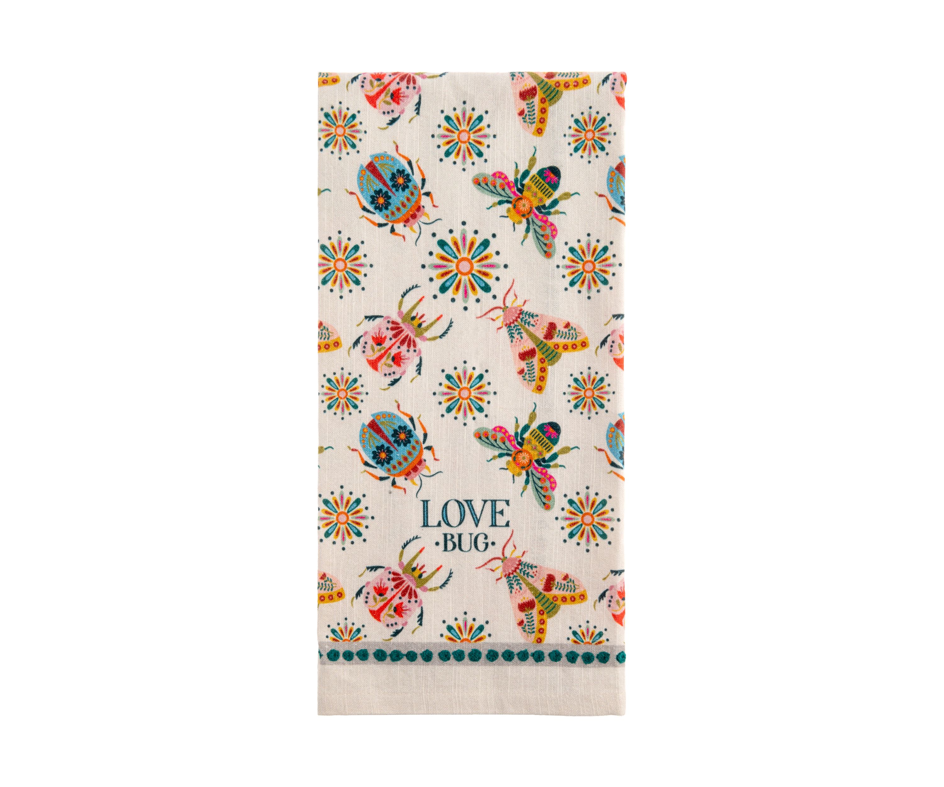 Eclectic Bugs Tea Towel