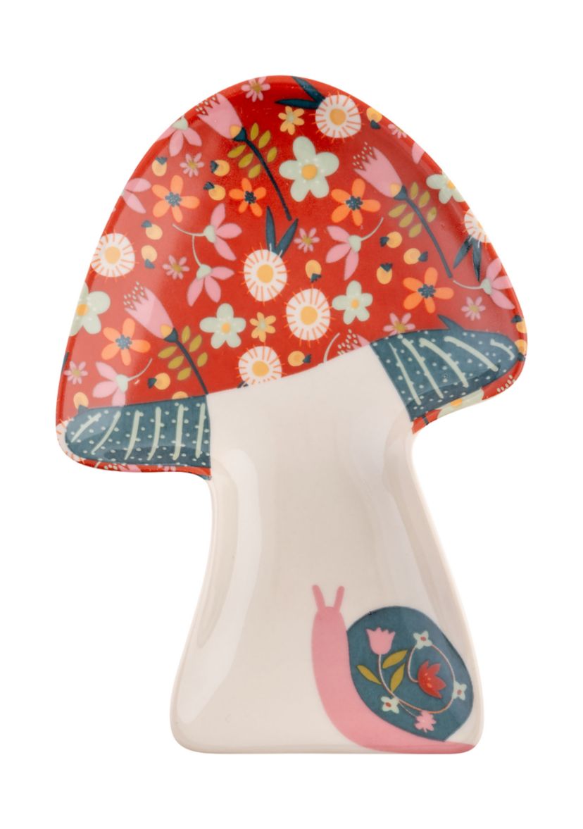 Calico Mushroom Trinket Tray
