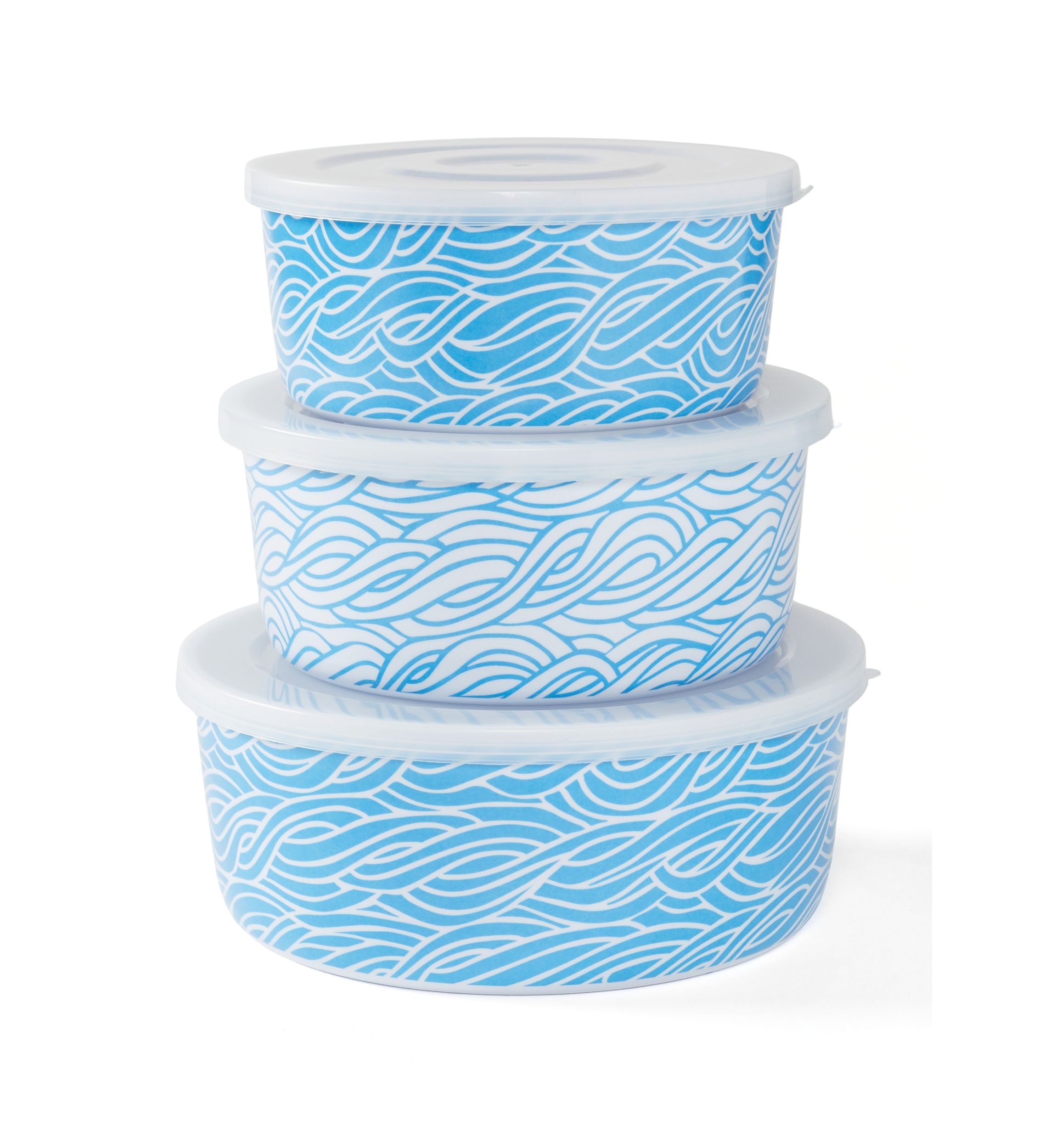Melamine Bowl Food Storage Set - 3 Pack