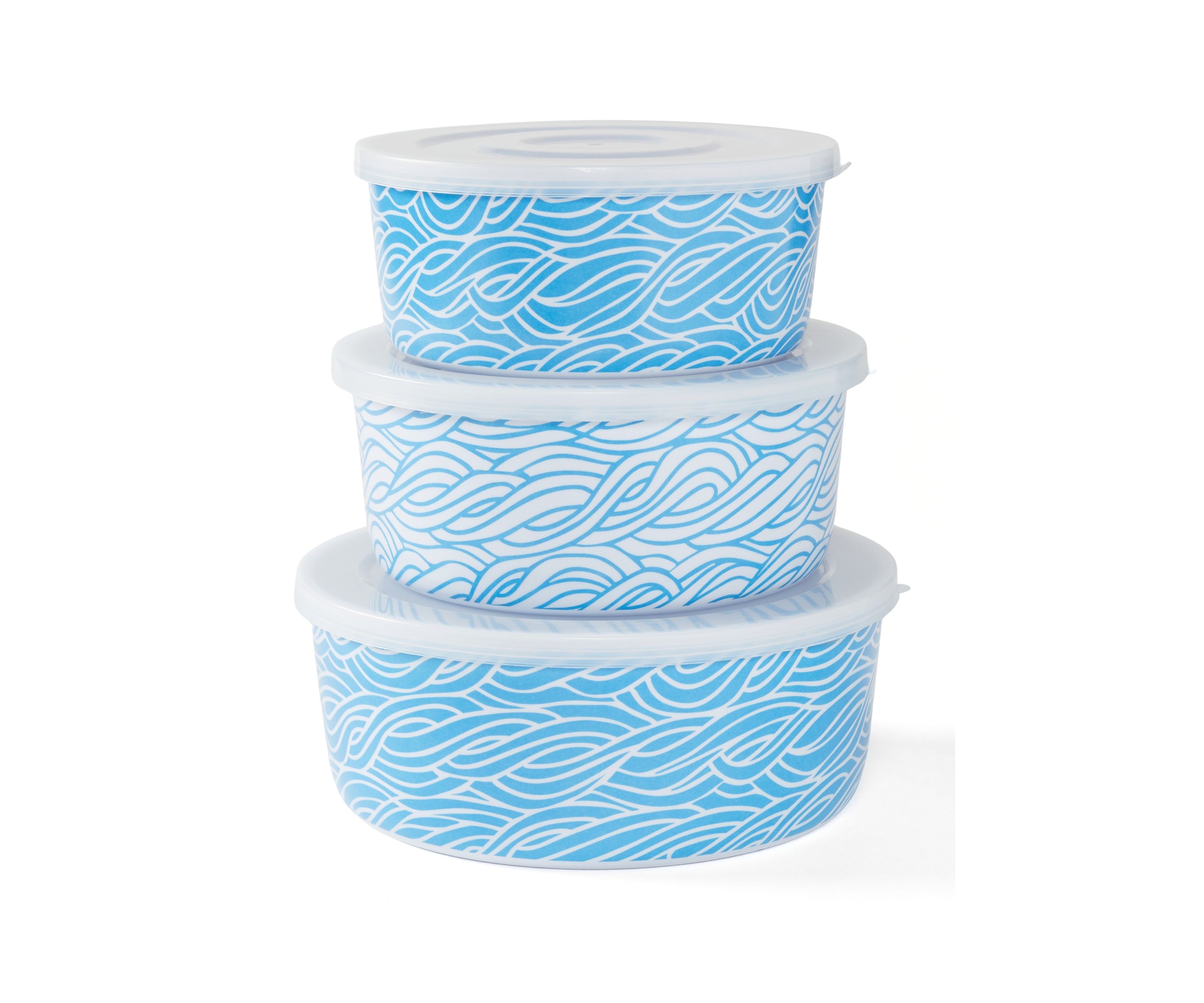 Melamine Bowl Food Storage Set - 3 Pack