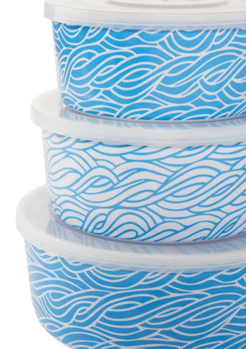 Melamine Bowl Food Storage Set - 3 Pack