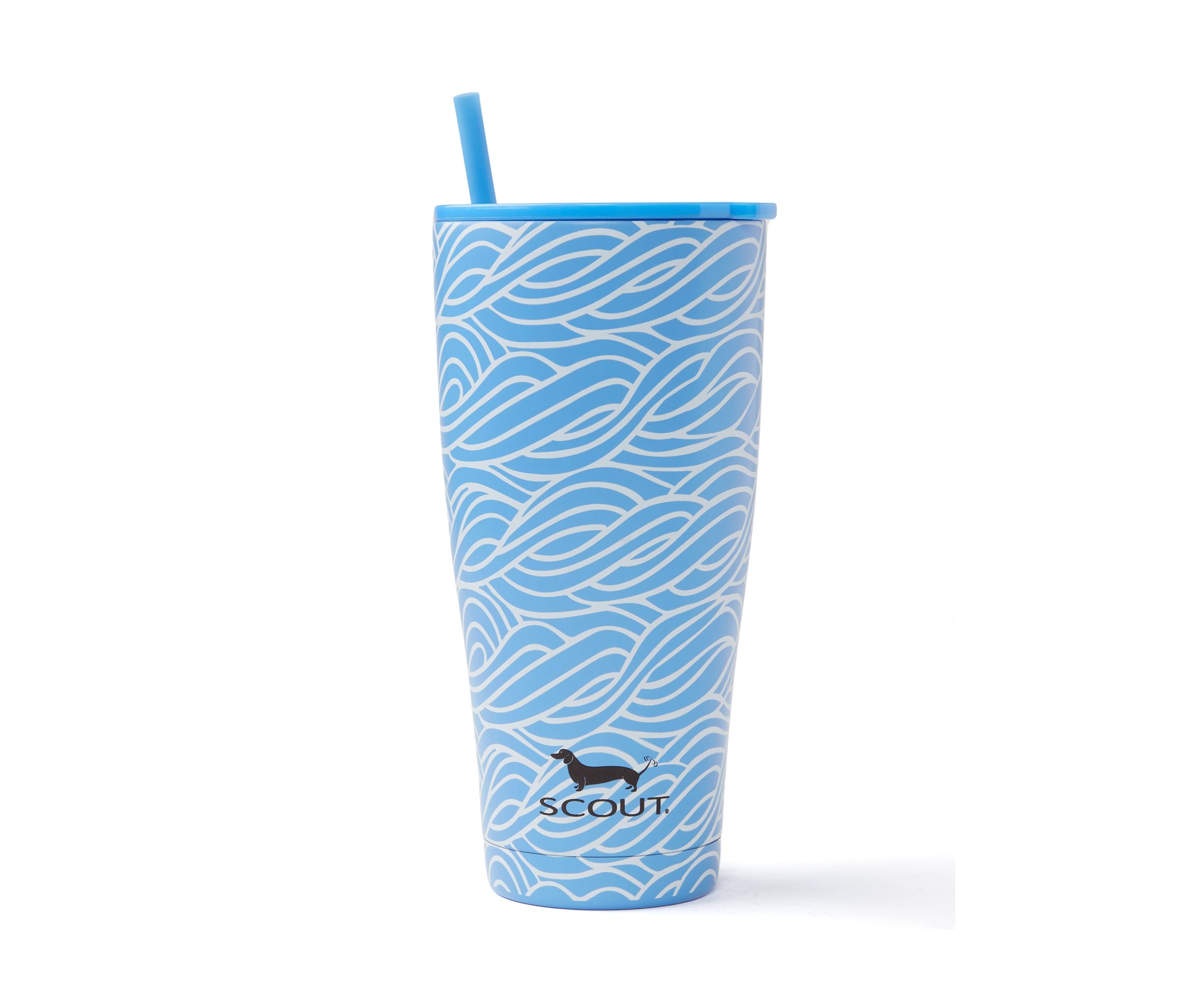 Flow Rida Stainless Steel Tumbler with Straw