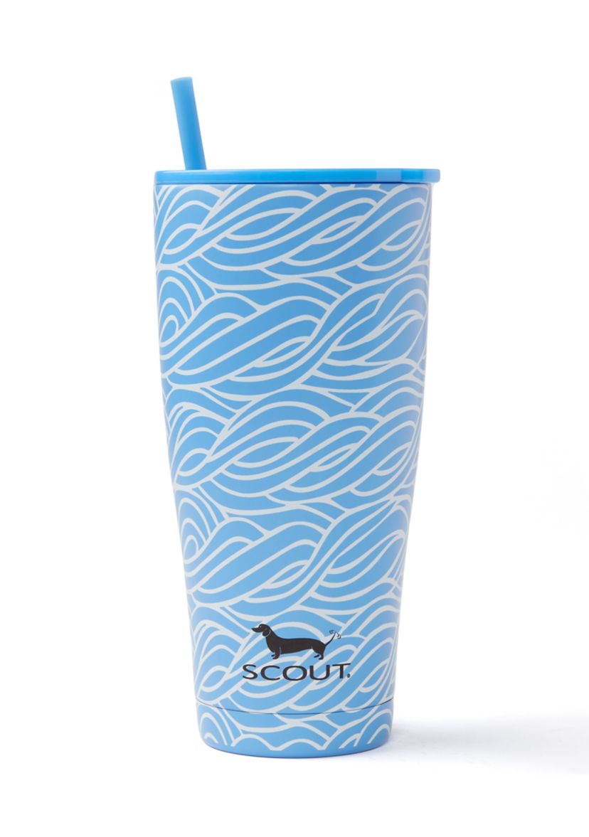 Flow Rida Stainless Steel Tumbler with Straw