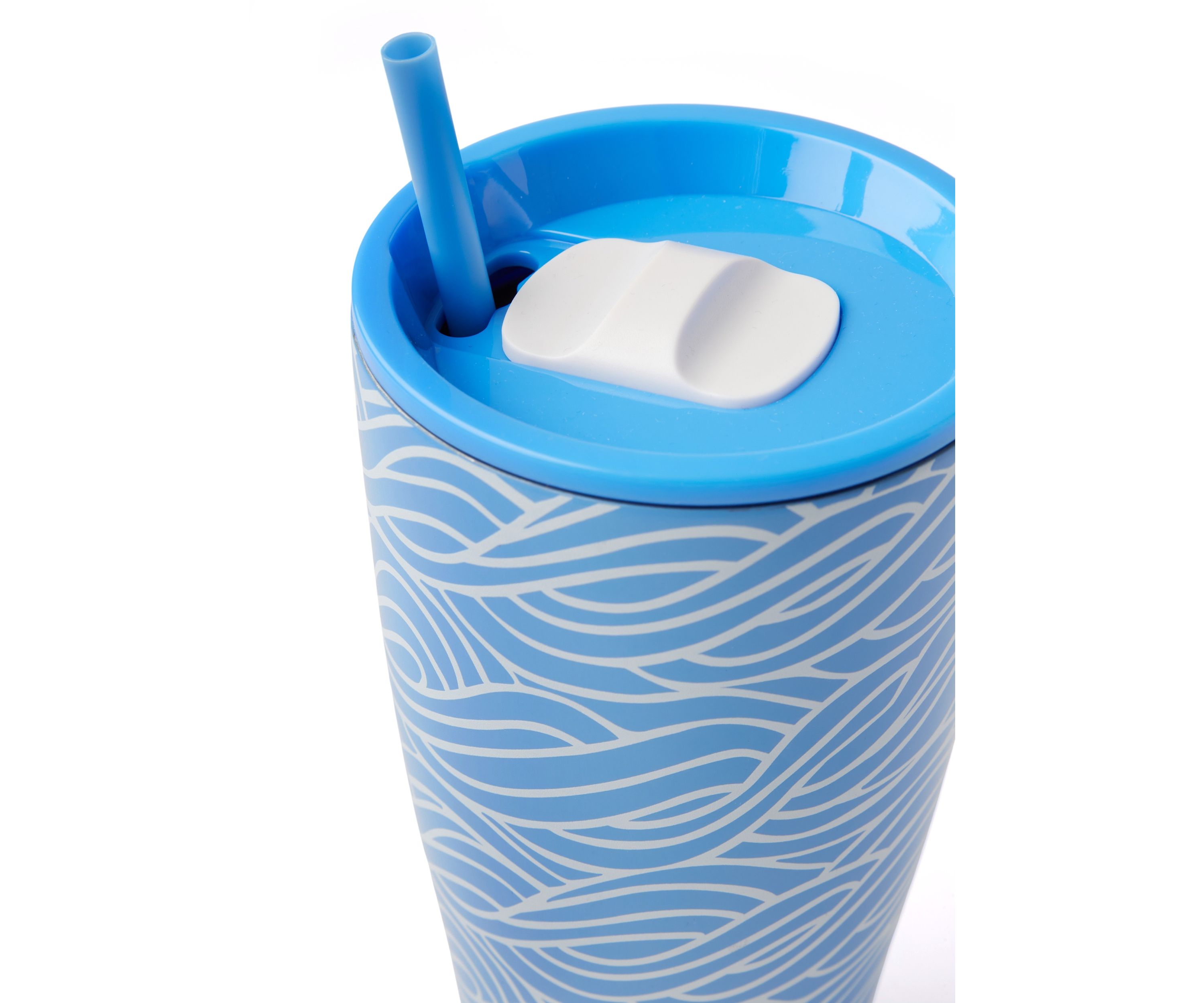 Flow Rida Stainless Steel Tumbler with Straw
