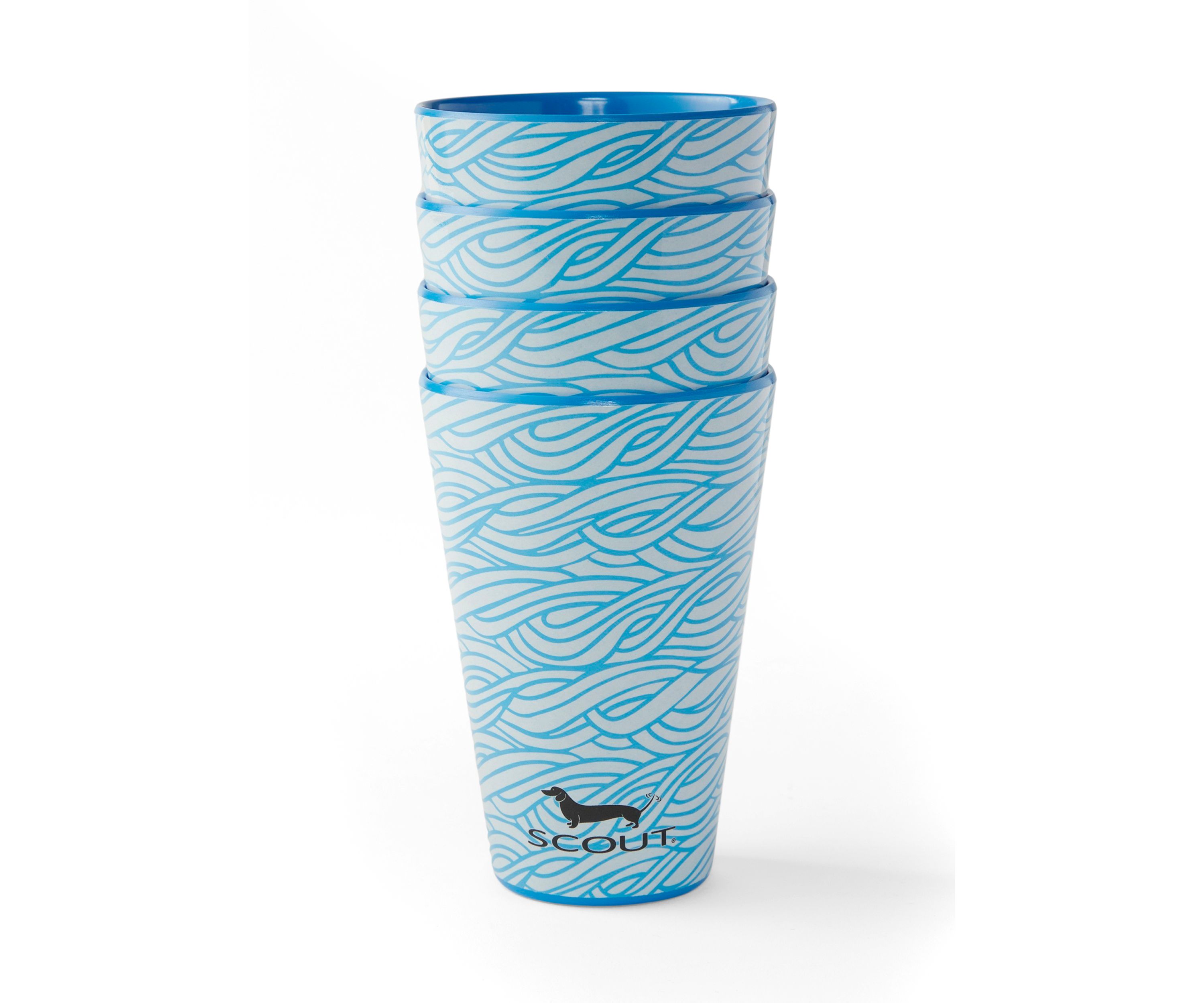 4-Piece Melamine Tumbler Set