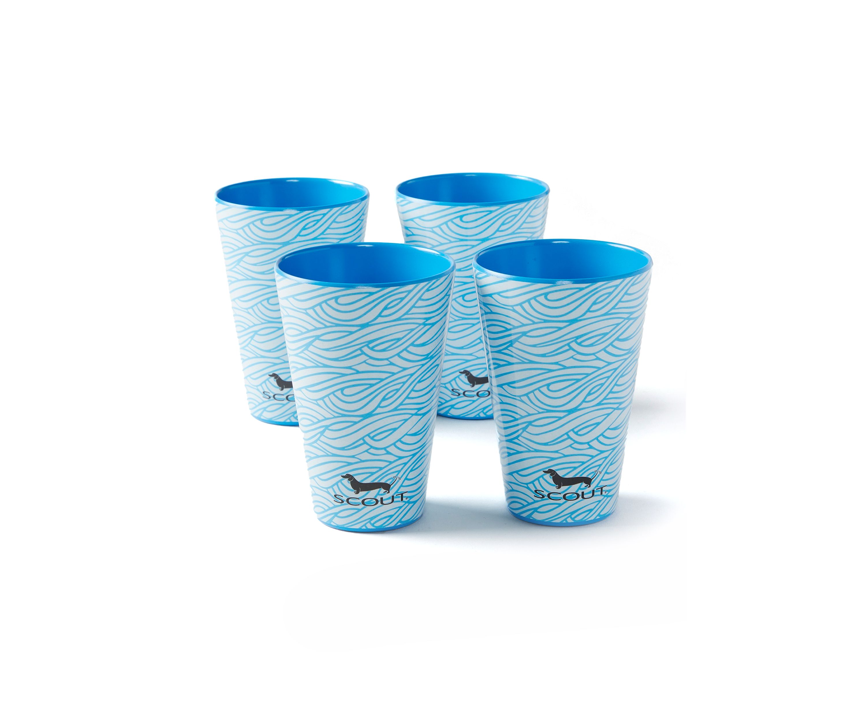 4-Piece Melamine Tumbler Set