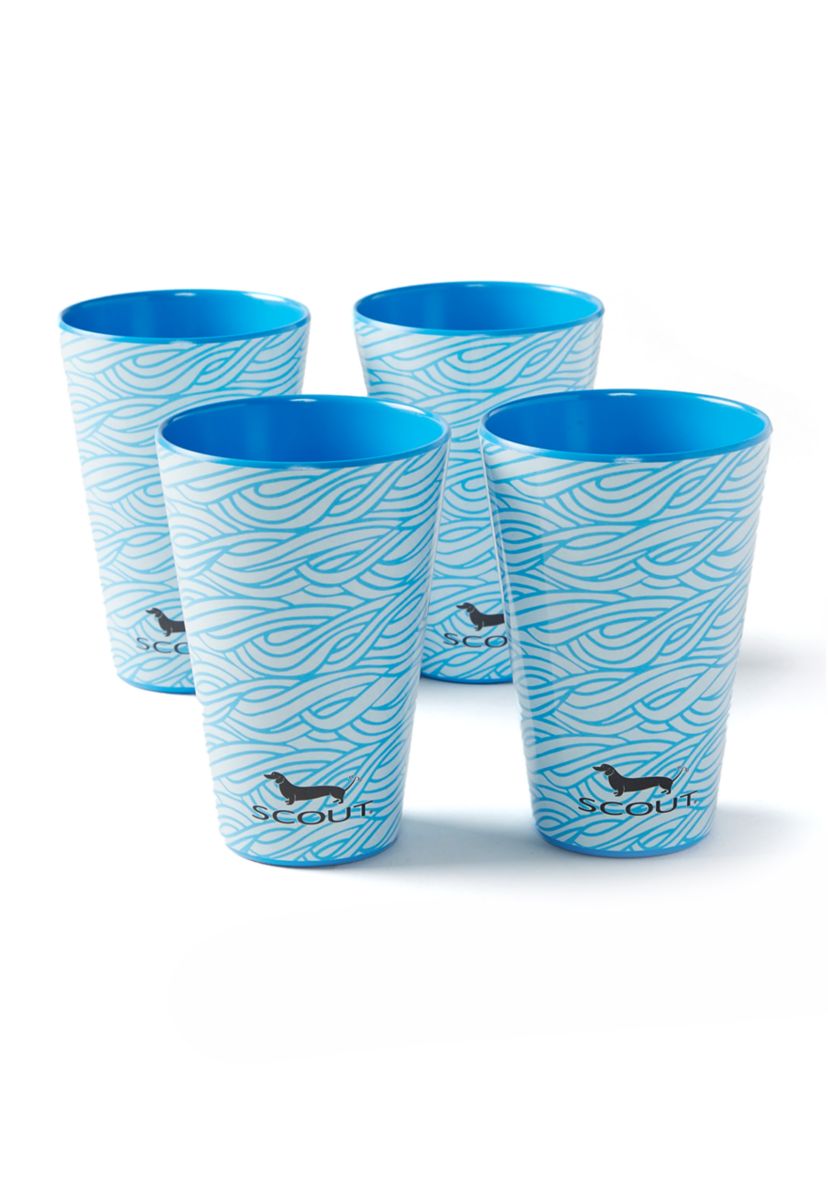 4-Piece Melamine Tumbler Set