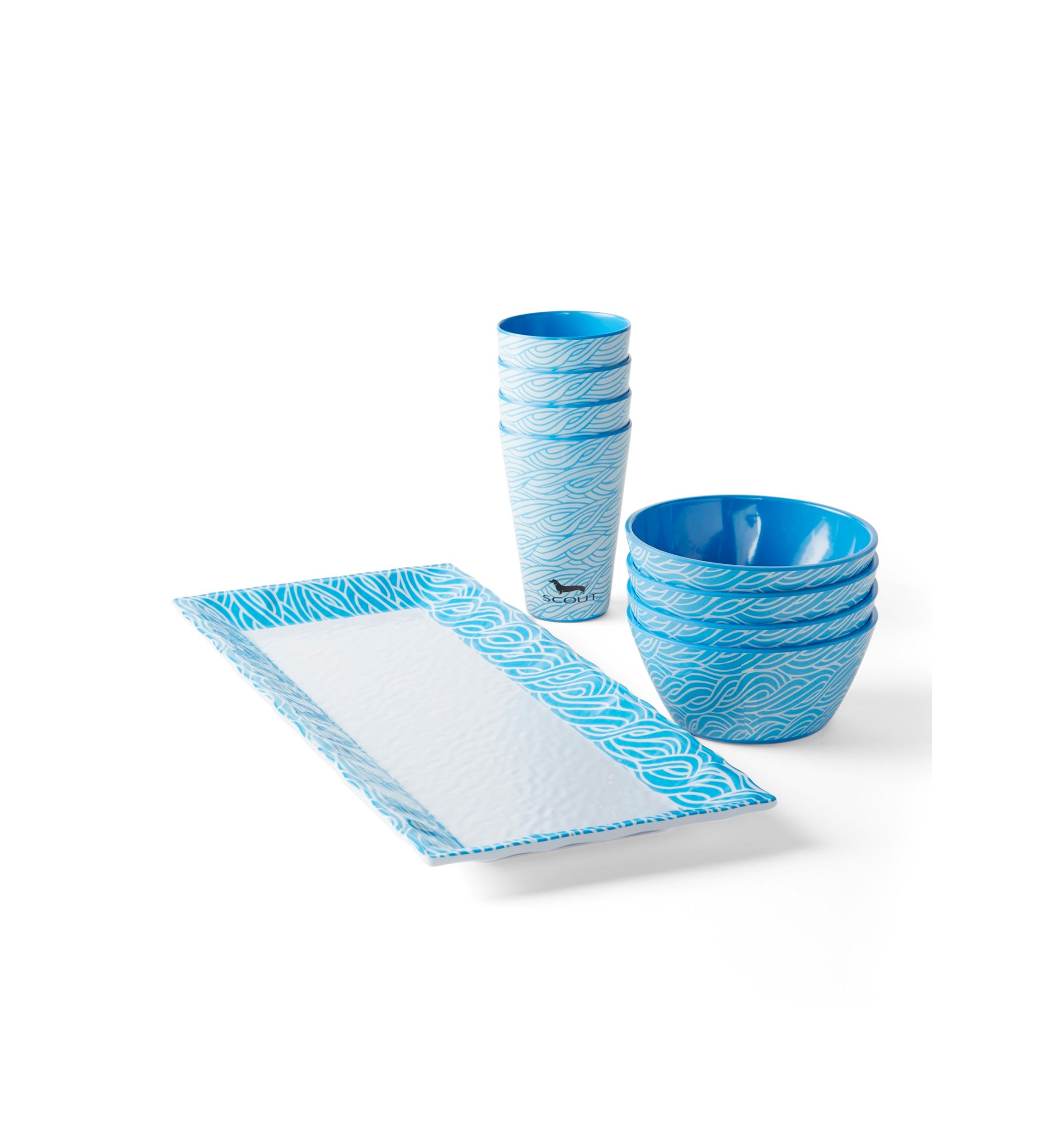 4-Piece Melamine Tumbler Set