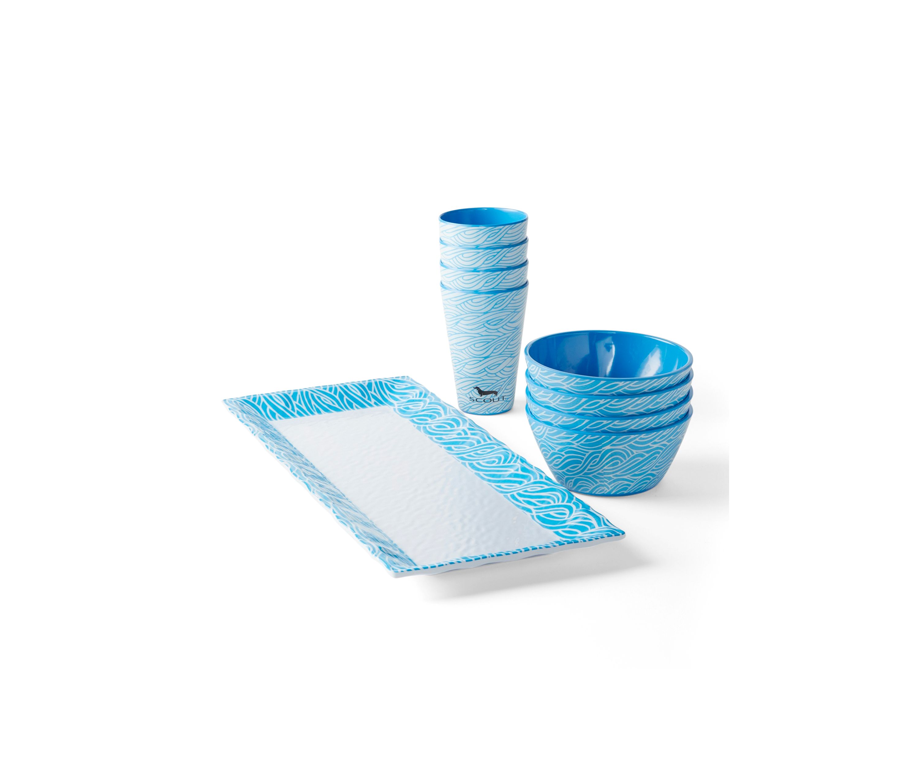 4-Piece Melamine Tumbler Set