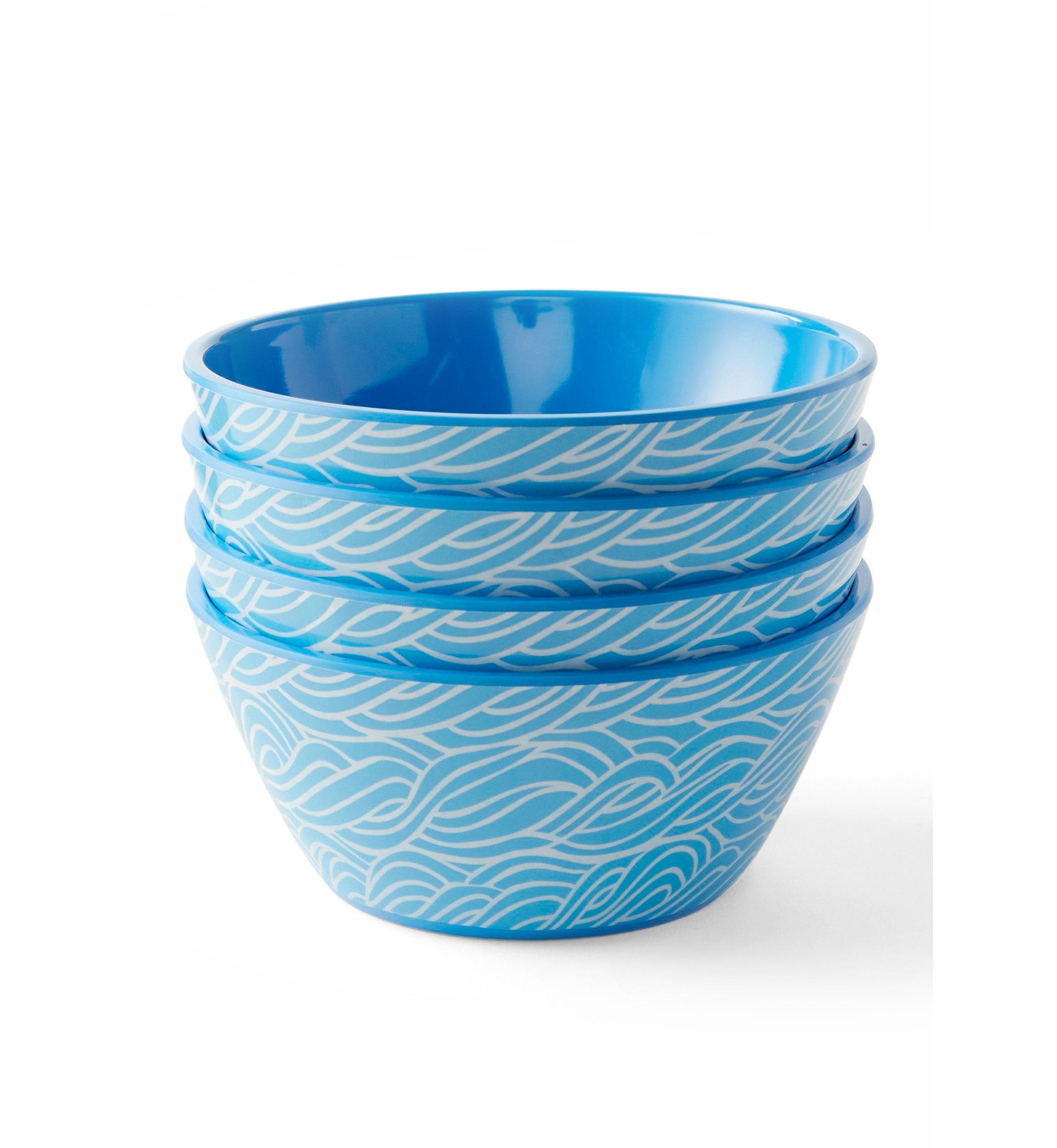 4-Piece Melamine Cereal Bowl Set