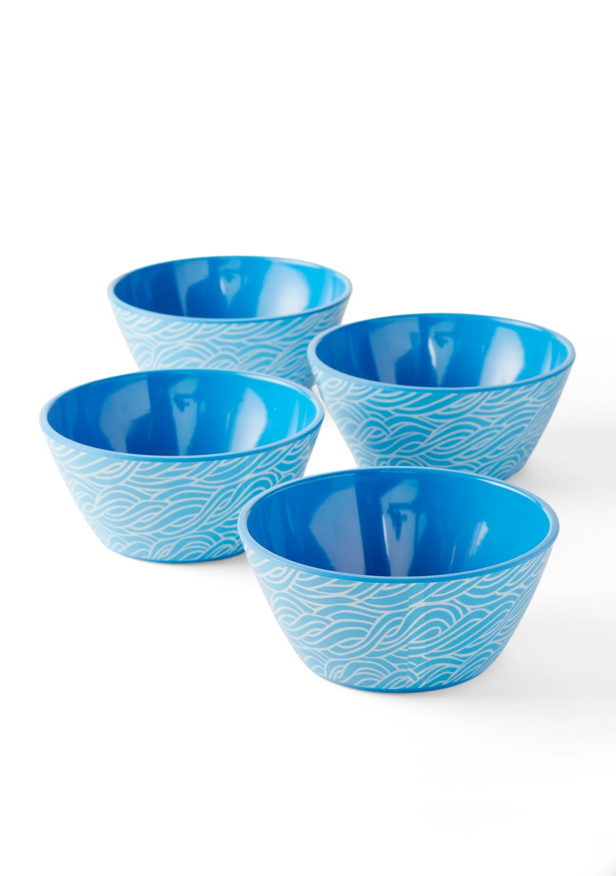 4-Piece Melamine Cereal Bowl Set