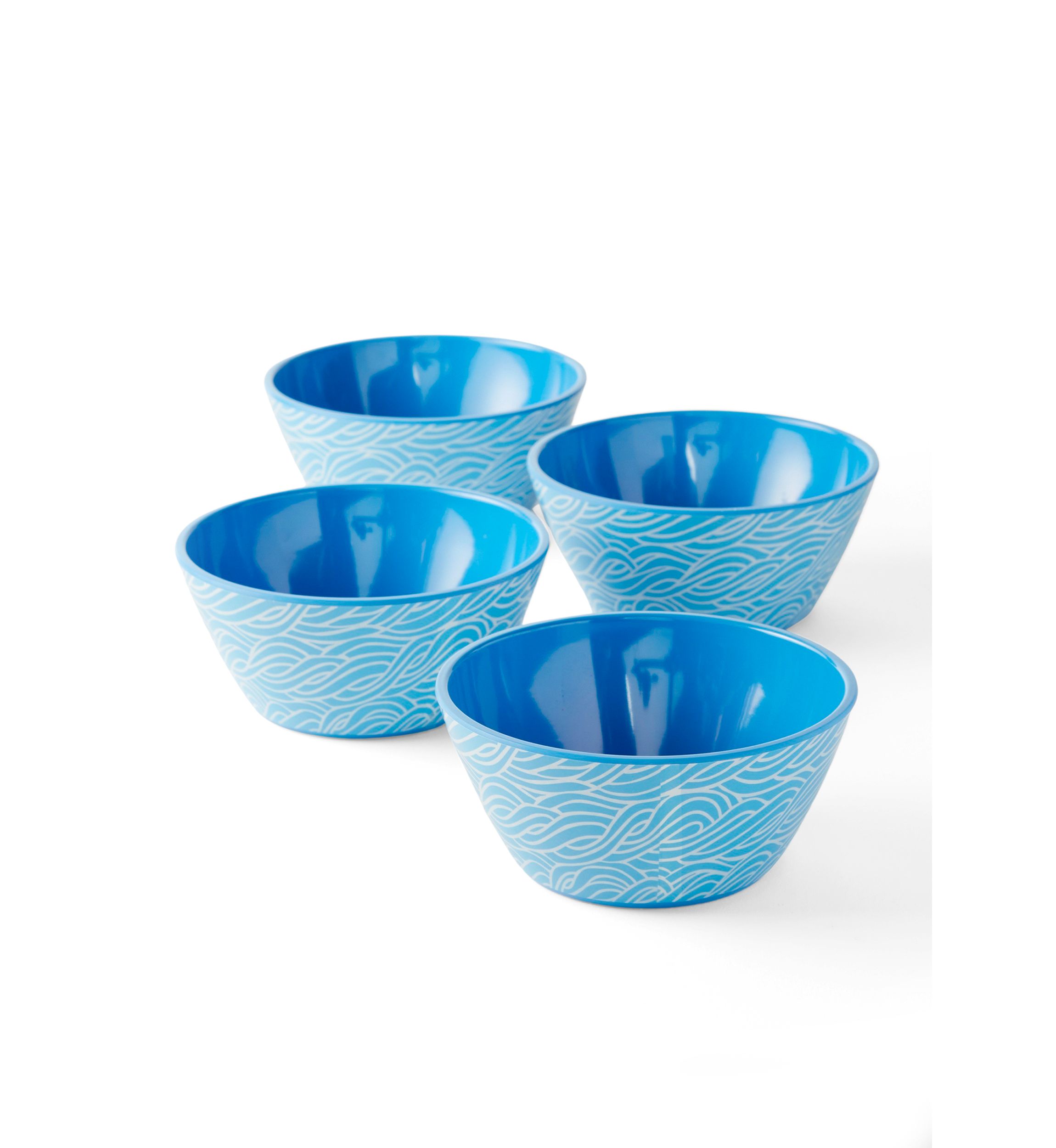 4-Piece Melamine Cereal Bowl Set