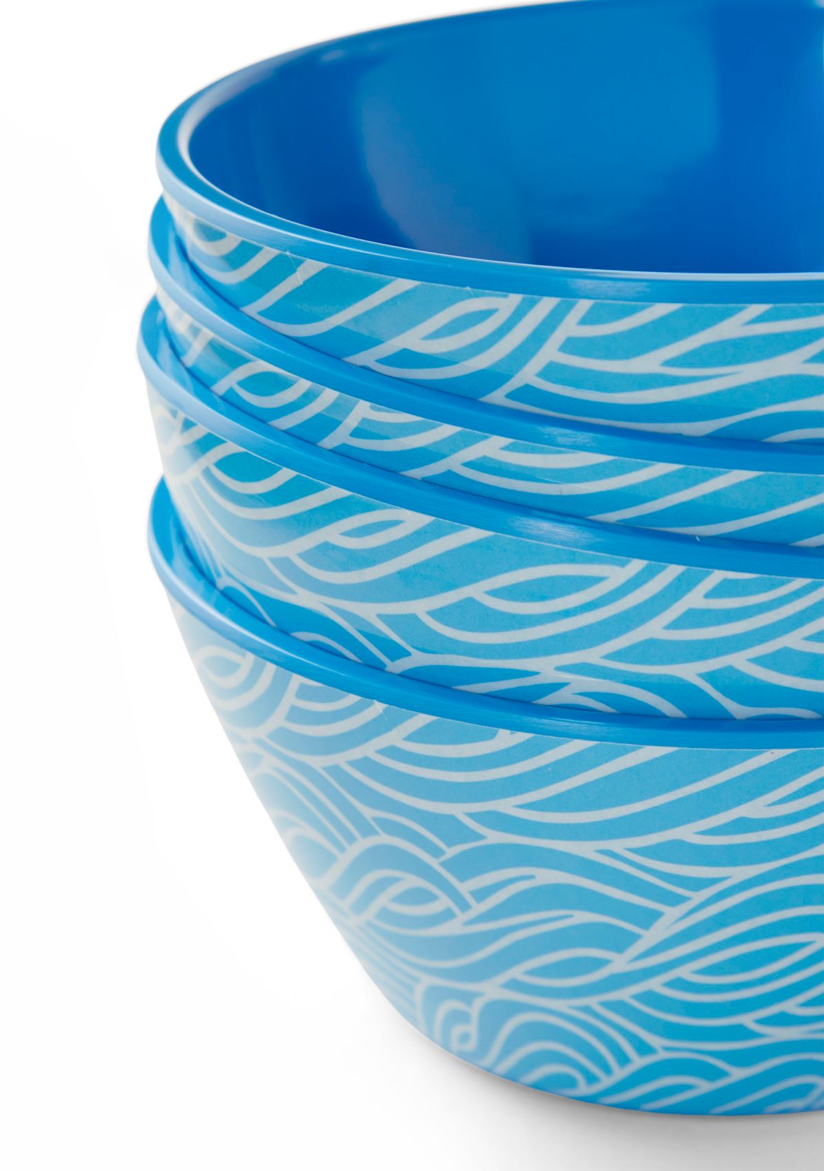 4-Piece Melamine Cereal Bowl Set