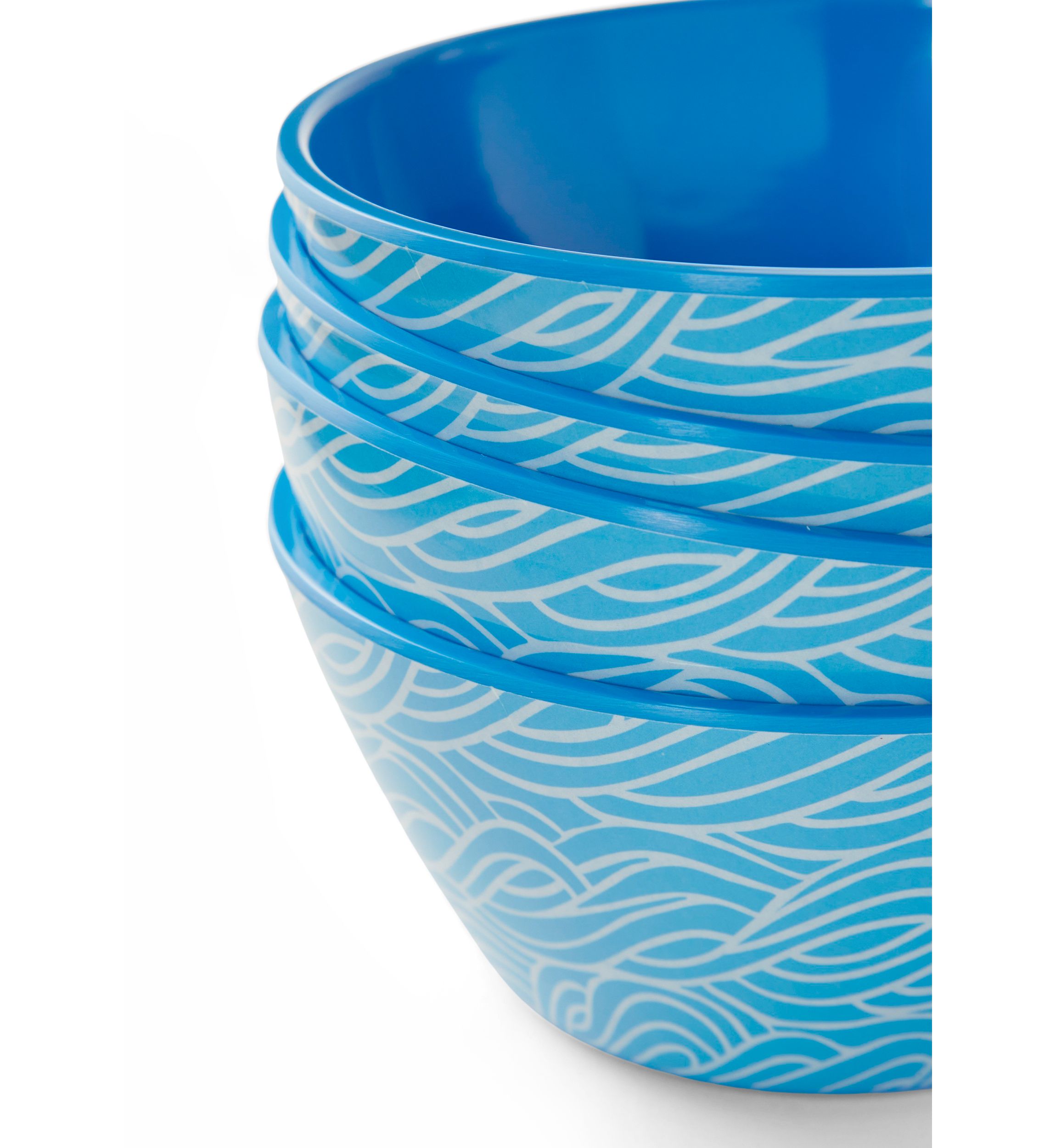 4-Piece Melamine Cereal Bowl Set