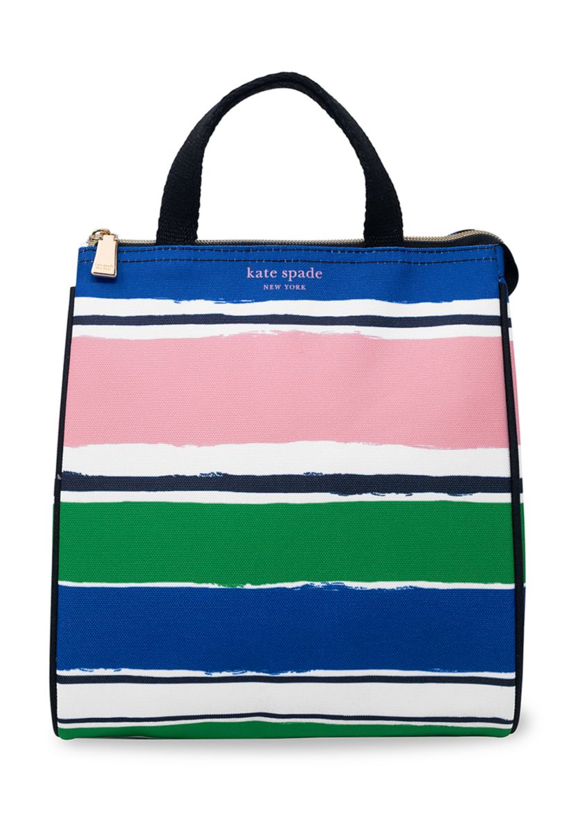 Ocean Stripe Lunch Bag