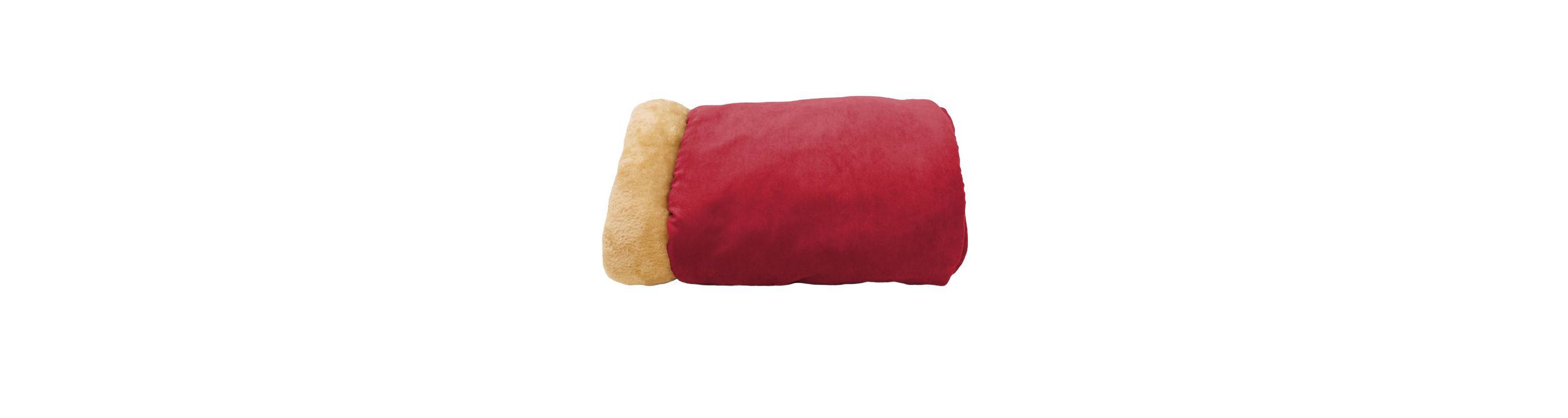 GOOPAWS 4 in 1 Self Warming Burrow Cat Bed Sleeping Cave, Grey