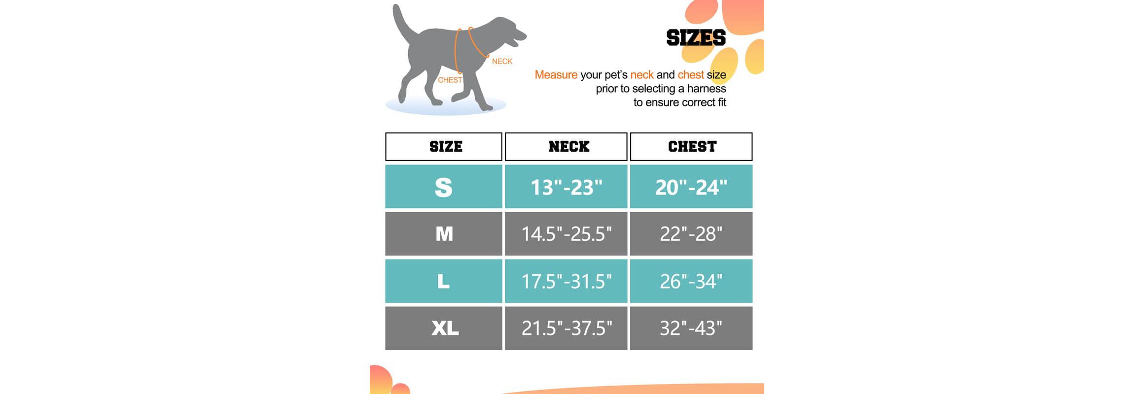 GOOPAWS Padded Reflective Dog Harness, Green, S