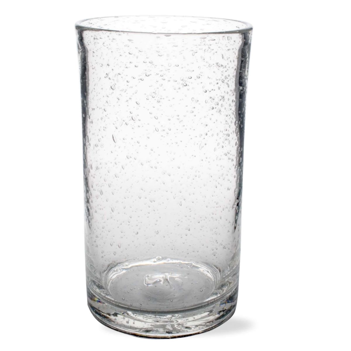 Bubble Glass Clear Tumbler 18 oz. Dishwasher Safe
