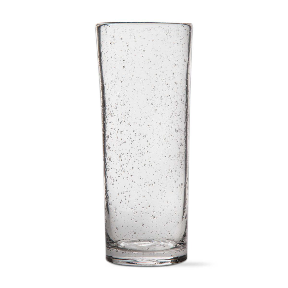 Tall And Skinny Bubble Clear Drinking Glass 22 oz.