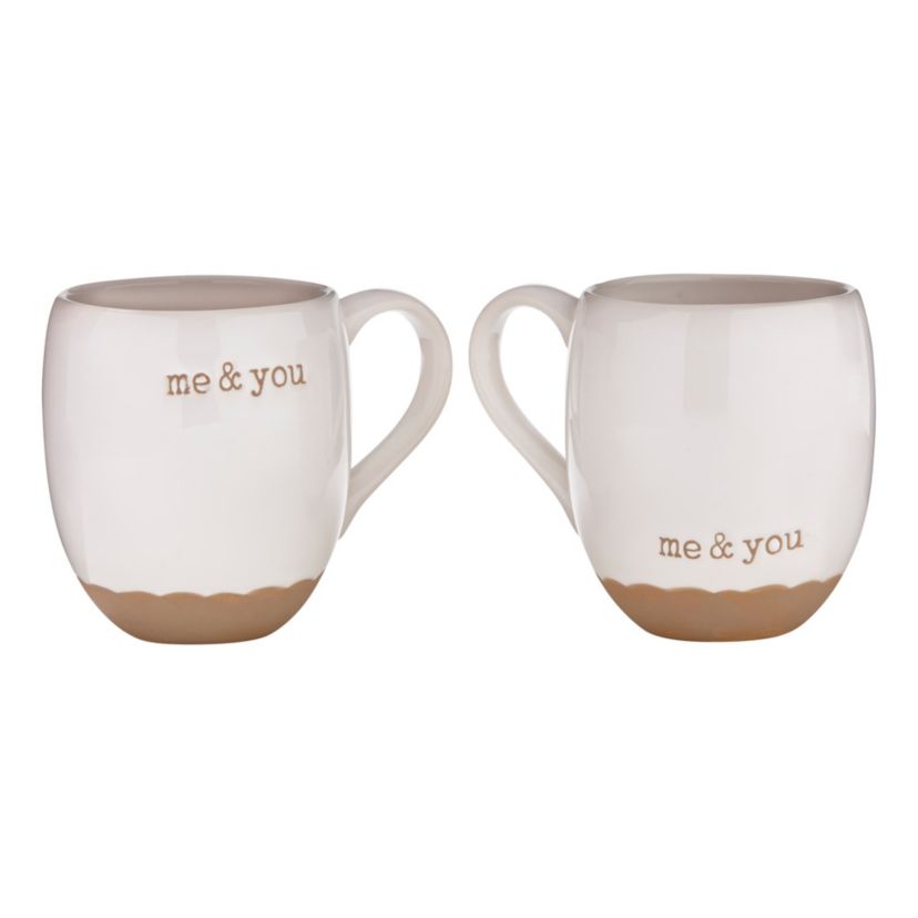 Tag Me & You You & Me Mug Set Of 2