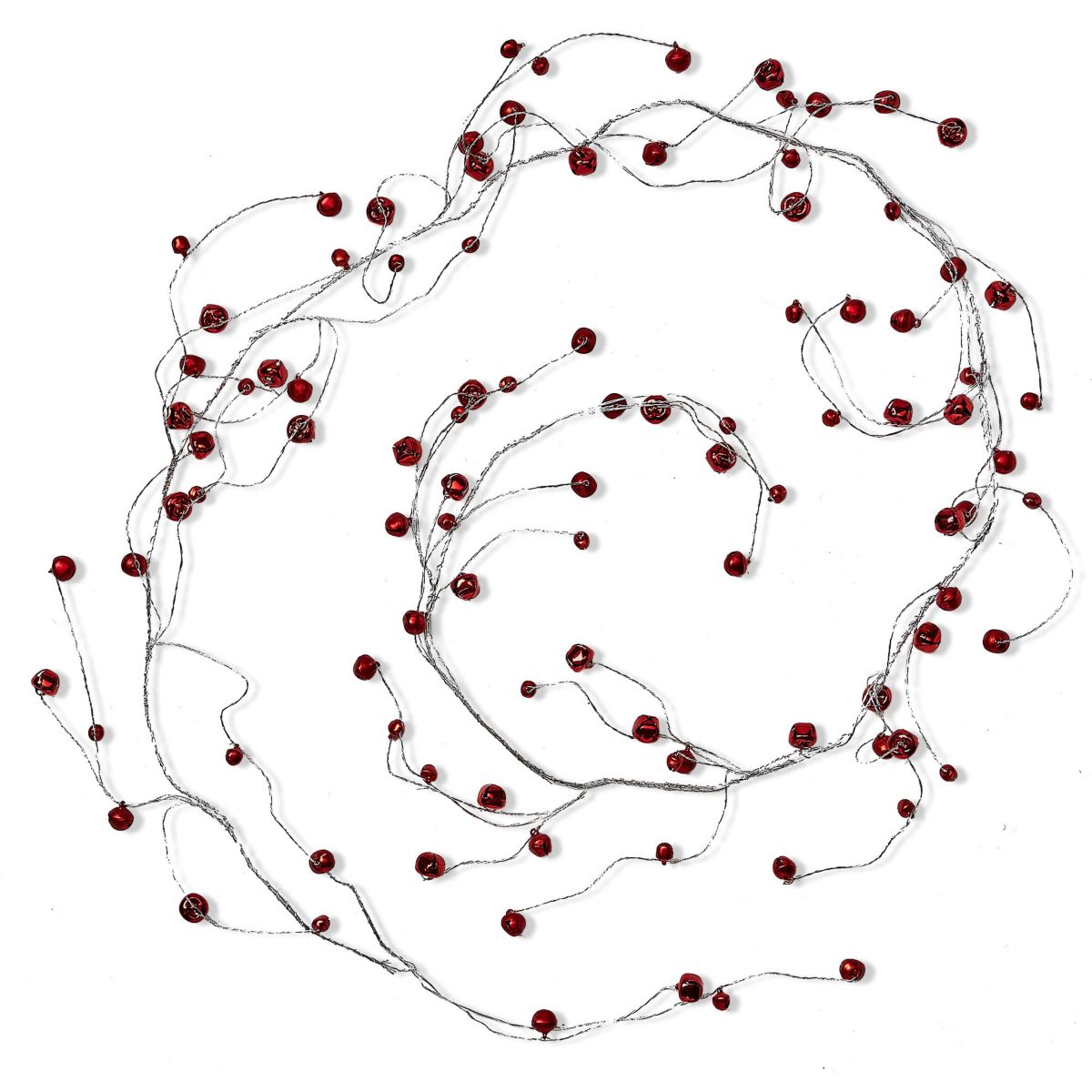 Jingle Bells Garland Red