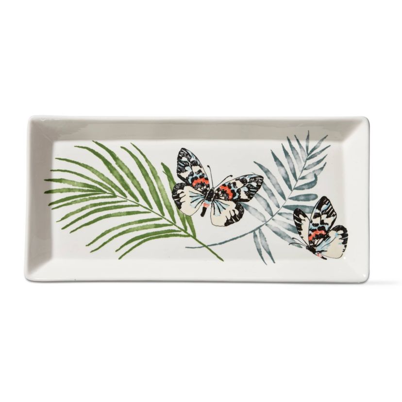 Palm + Butterfly Platter