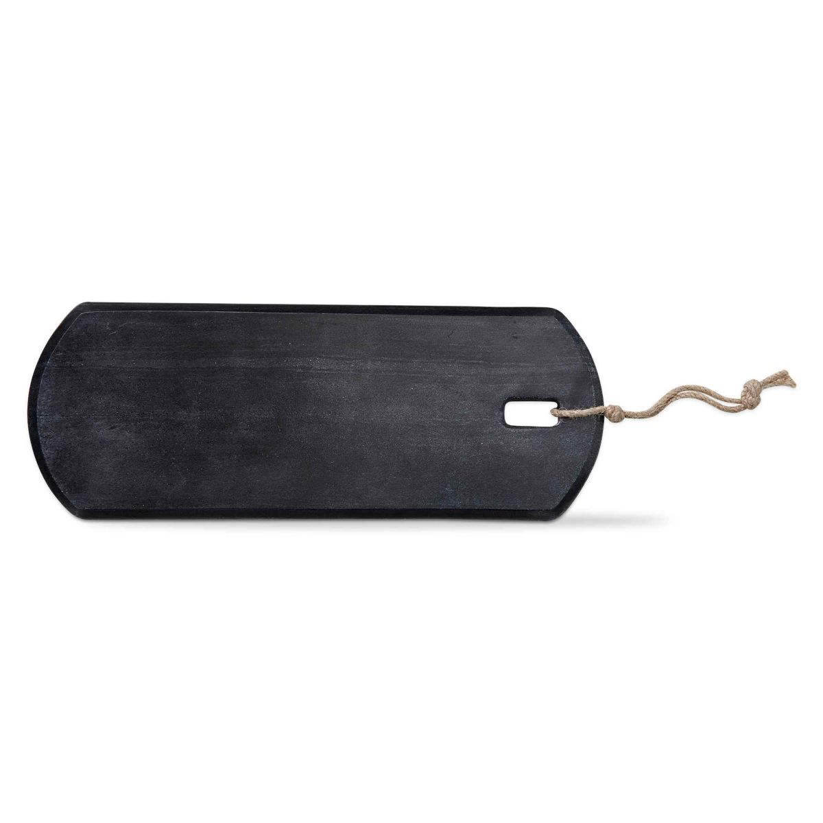 Long Black Marble Serving Board