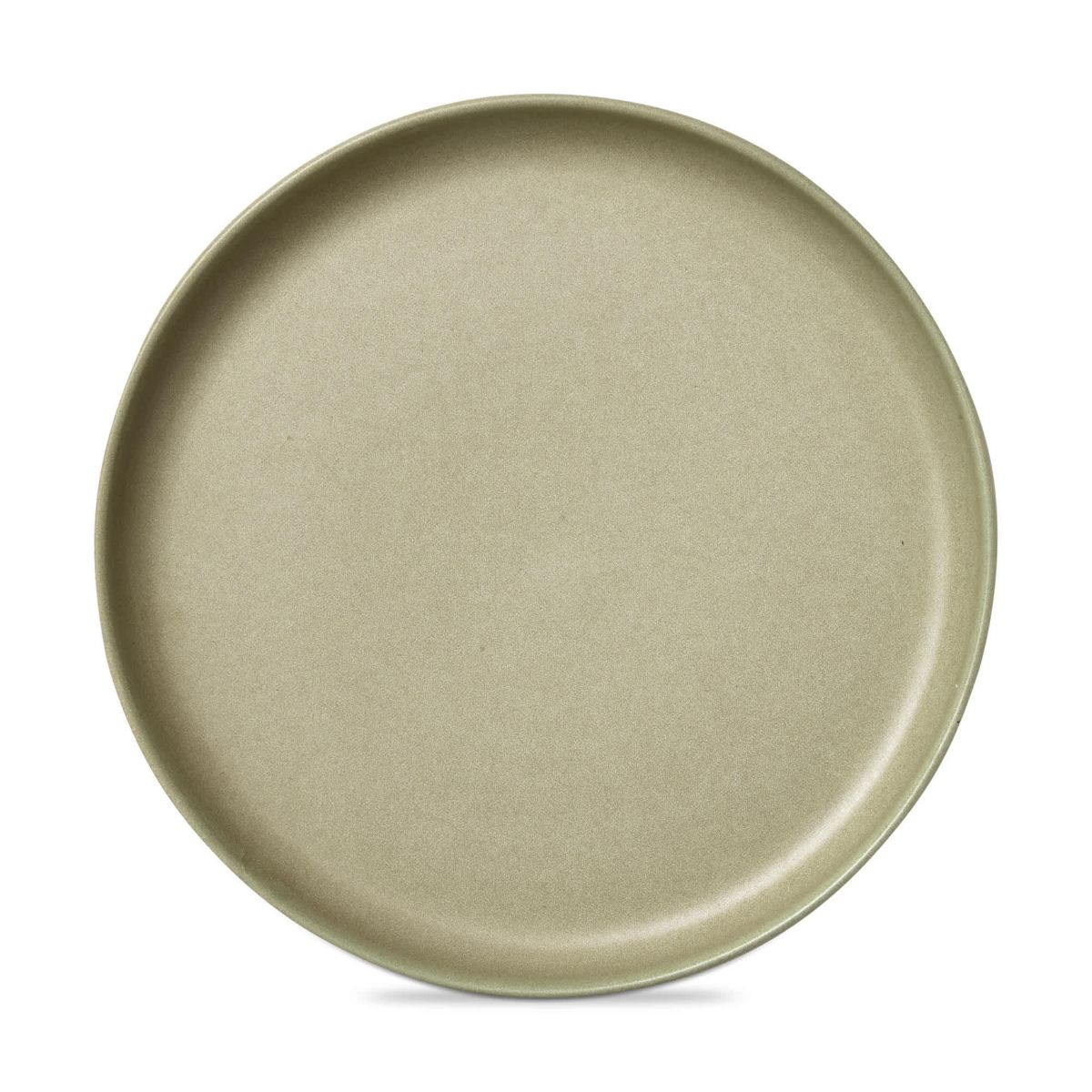 Logan Dinner Plate Stoneware Dishwasher Safe Sage 11 inch.