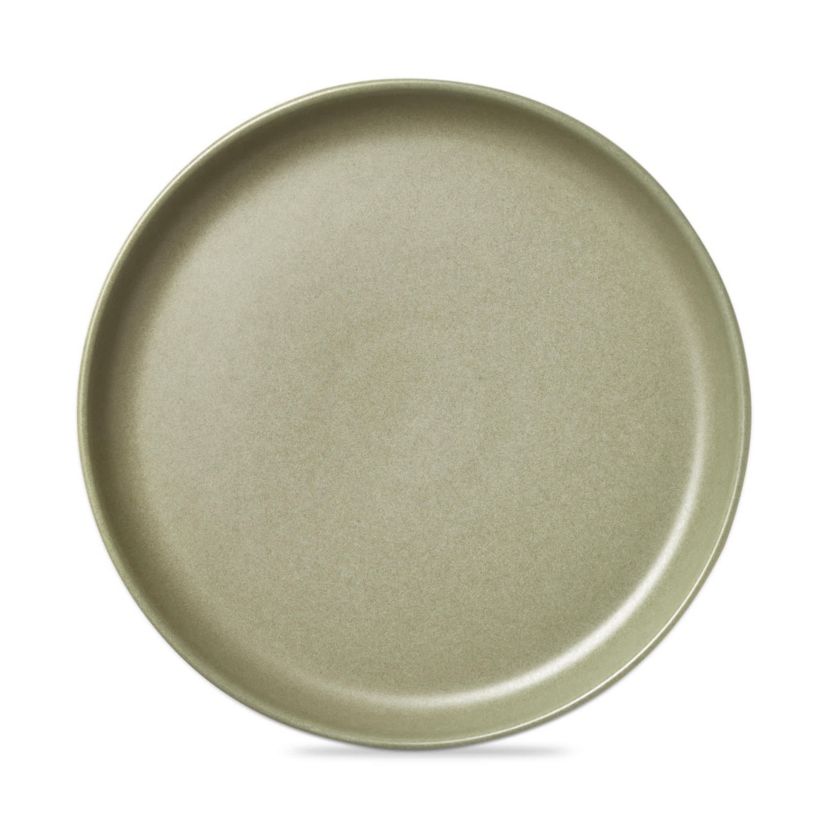Logan Salad Plate Stoneware Dishwasher Safe Sage 9.5. inch.