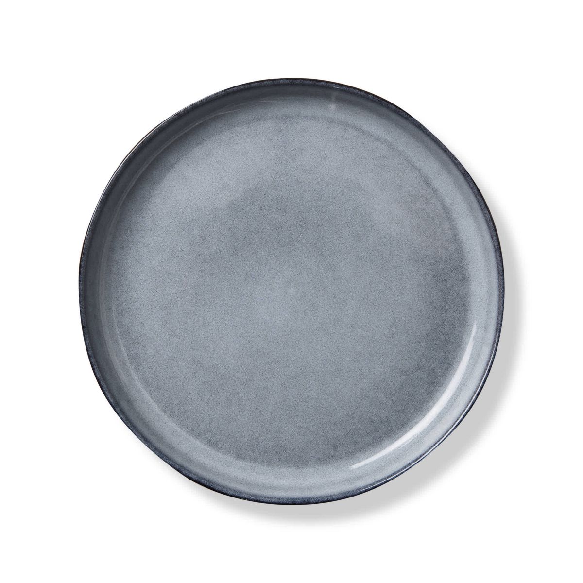 Logan Salad Plate Stoneware Dishwasher Safe Light Blue 9.5. inch.