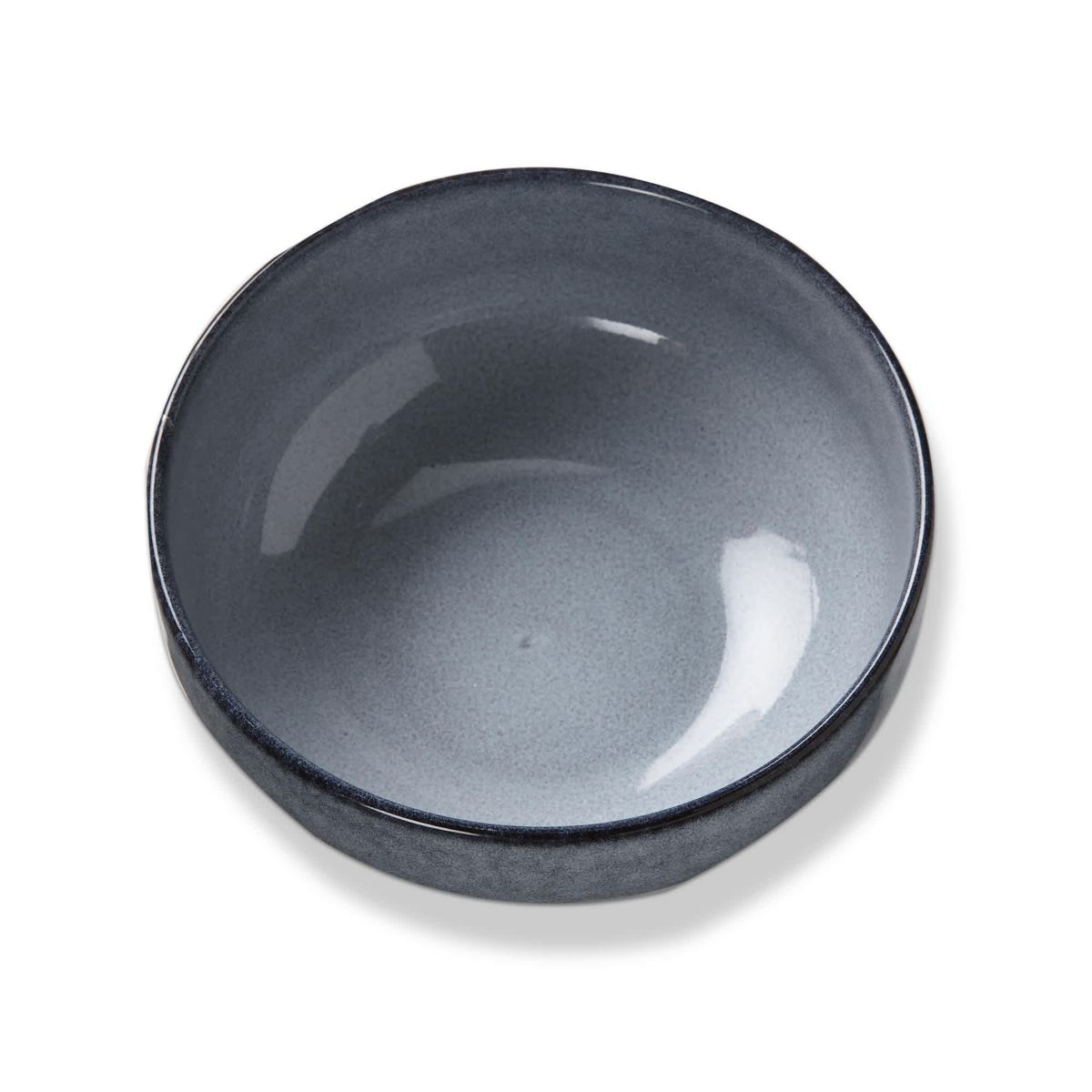 Logan Dinner Salad Bowl Stoneware Dishwasher Safe Light Blue 6.25 inch 26 oz