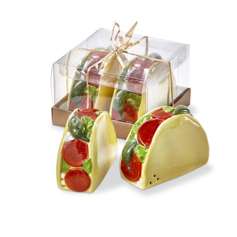 Taco Ceramic Decorative Salt and Pepper Shaker Sets