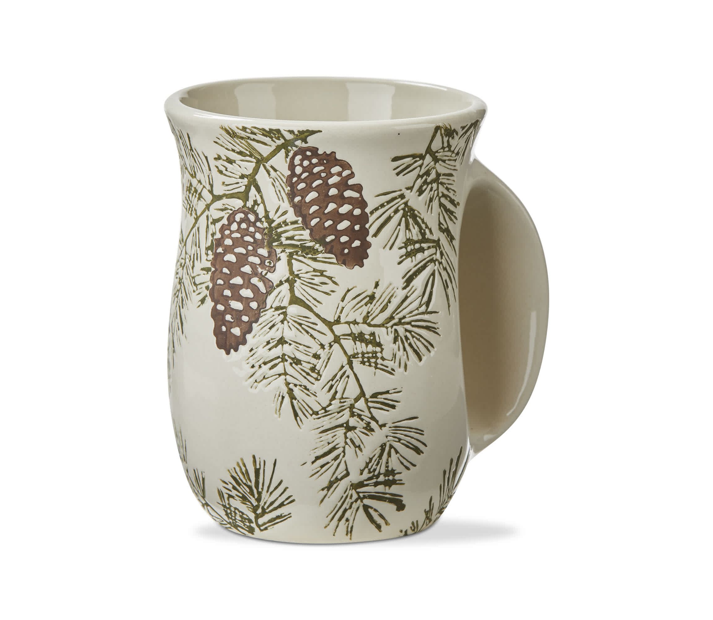 Tag Pine Cone Handwarmer Mug