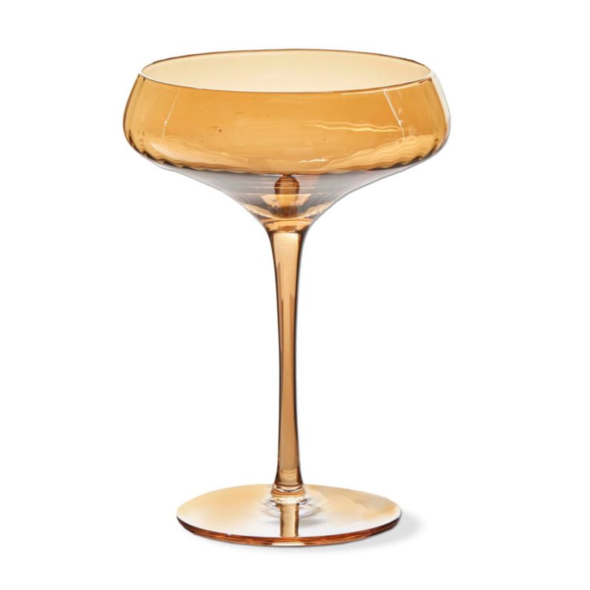 Chelsea Optic Coupe Glass Amber