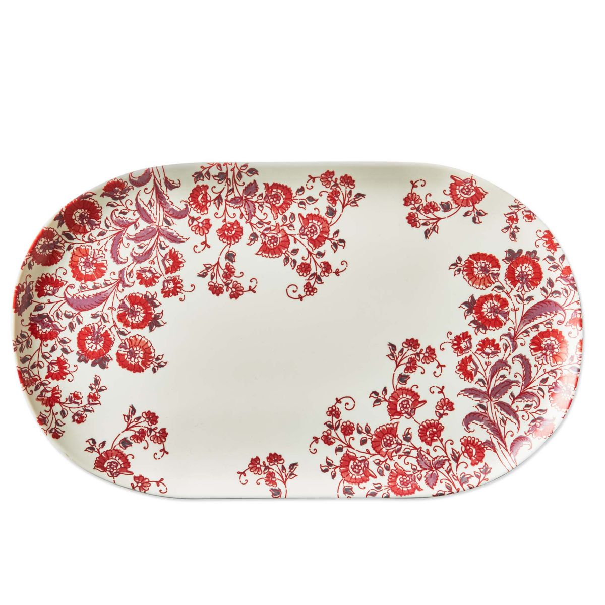 Jasmine Melamine Rectangular Platter