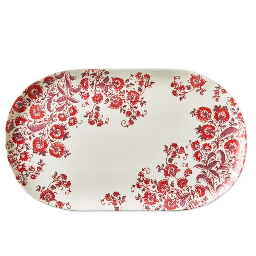 Jasmine Melamine Rectangular Platter