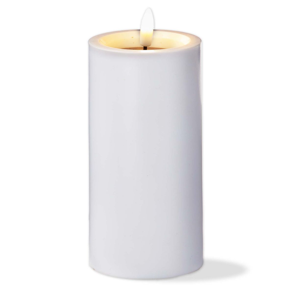 Outdoor Solar Pillar Candle 3X6