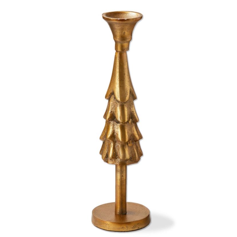 Tag Cast Aluminum Tree Taper Holder Sm