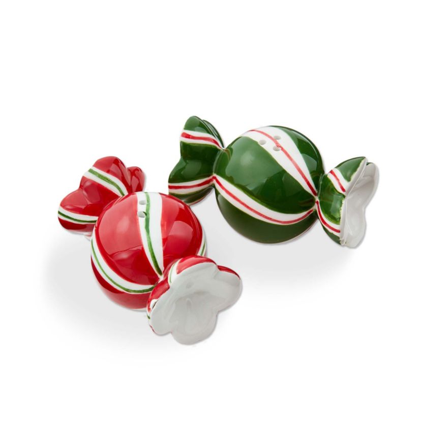 Christmas Candy Salt and Pepper Shaker Set of 2
