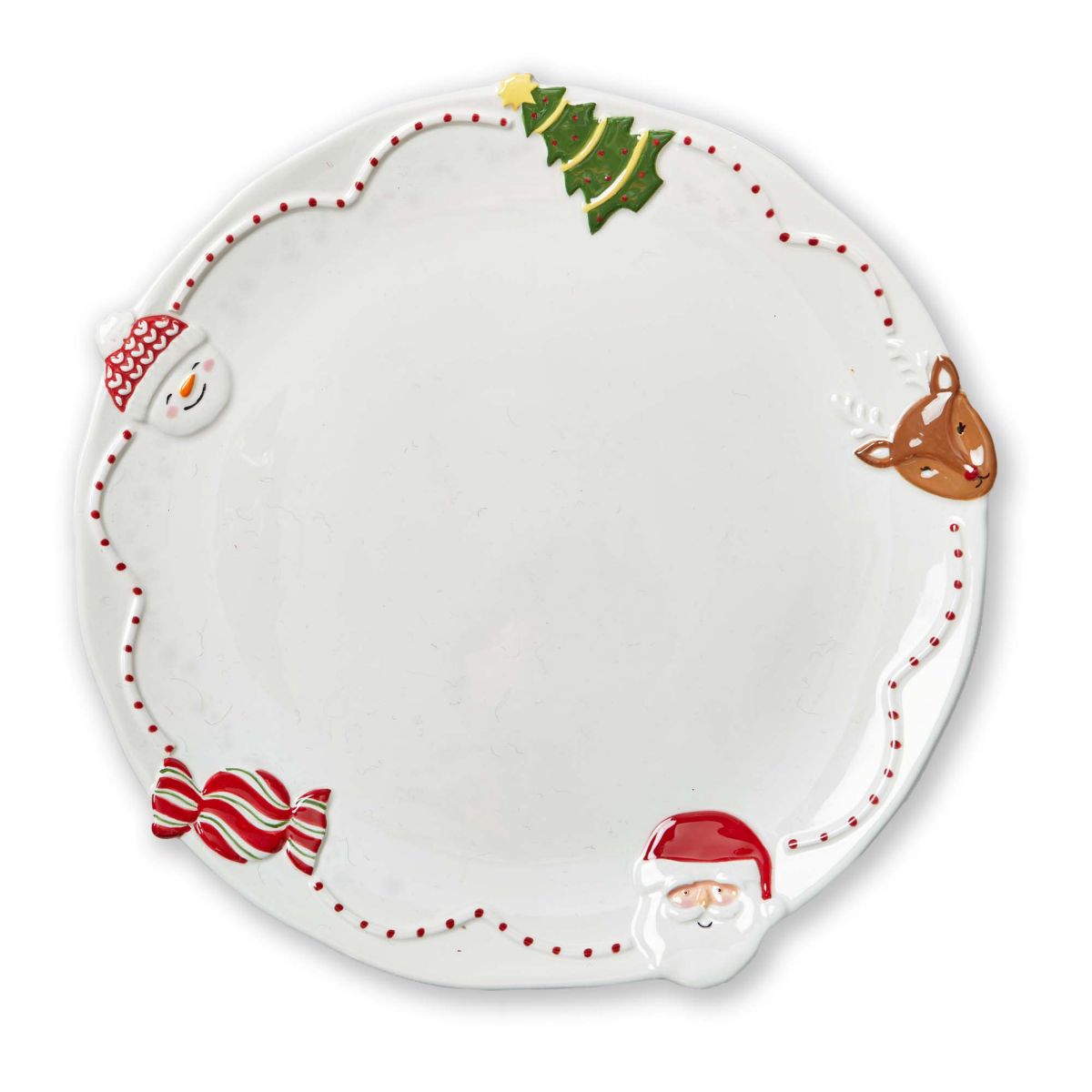 Holiday Cheer Round Platter