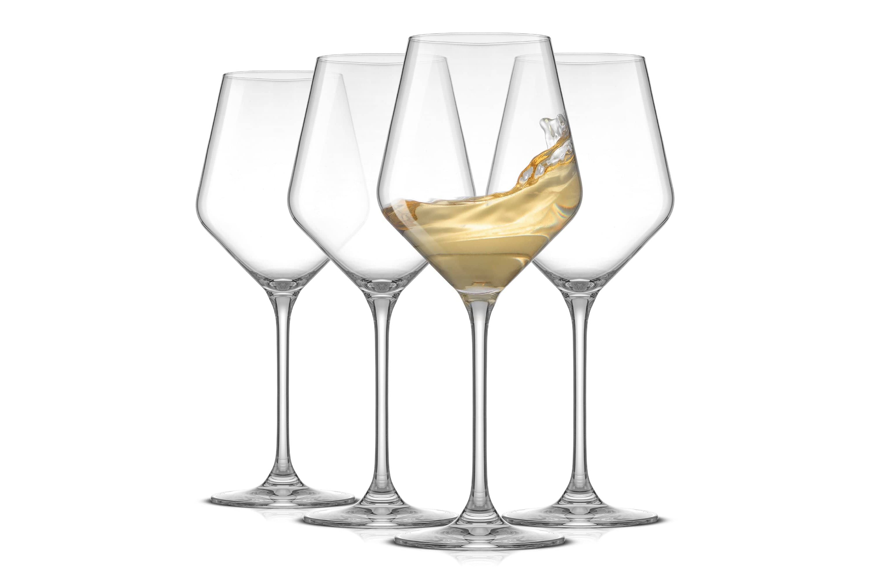 Layla White Wine Glasses (Set of 4)