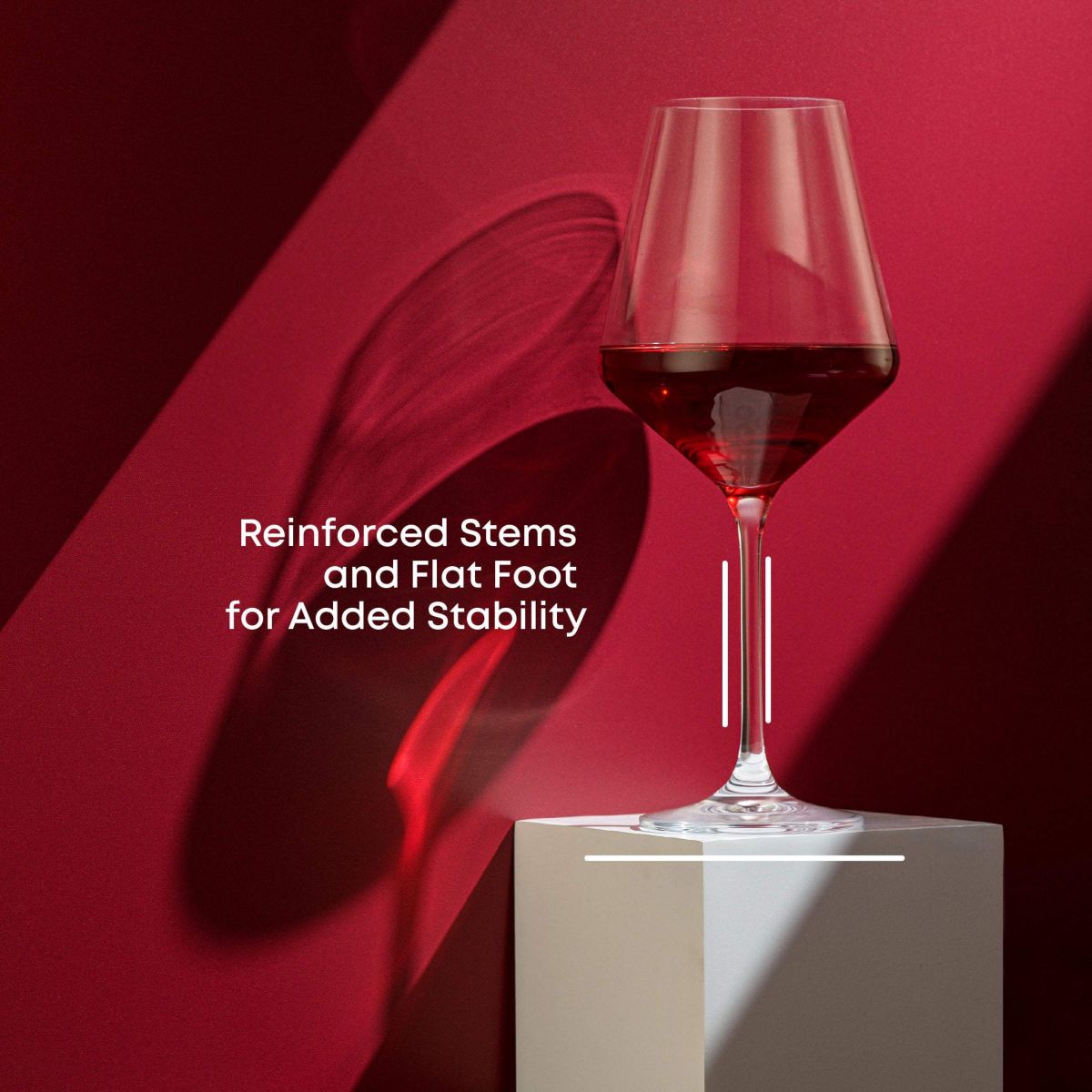 Layla Red Wine Glasses (Set of 4)