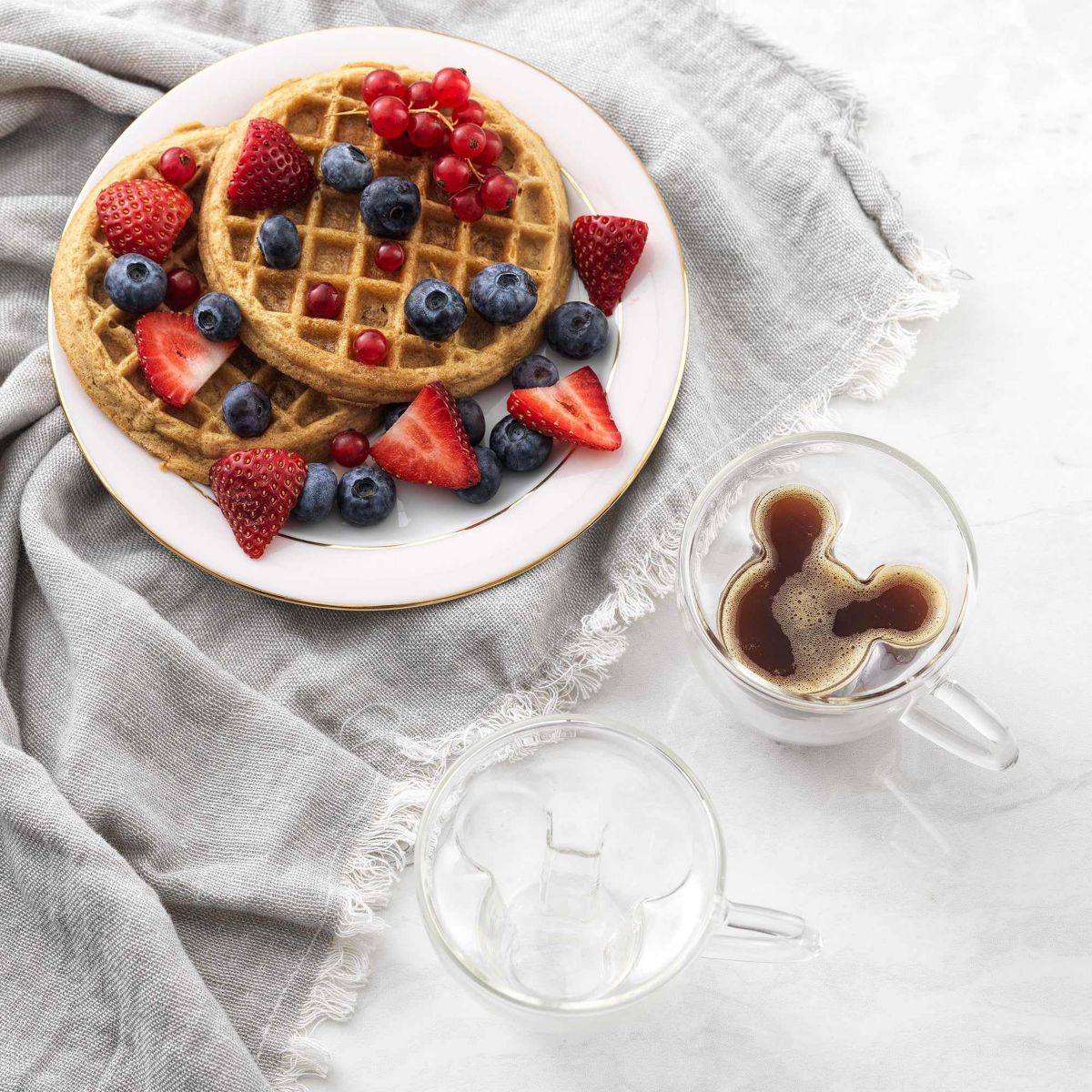 Disney Mickey Mouse 3D Espresso Cups (Set of 2)