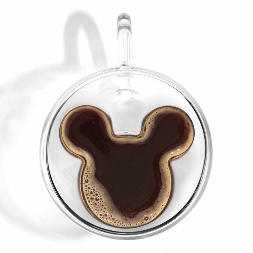 Disney Mickey Mouse 3D Espresso Cups (Set of 2)